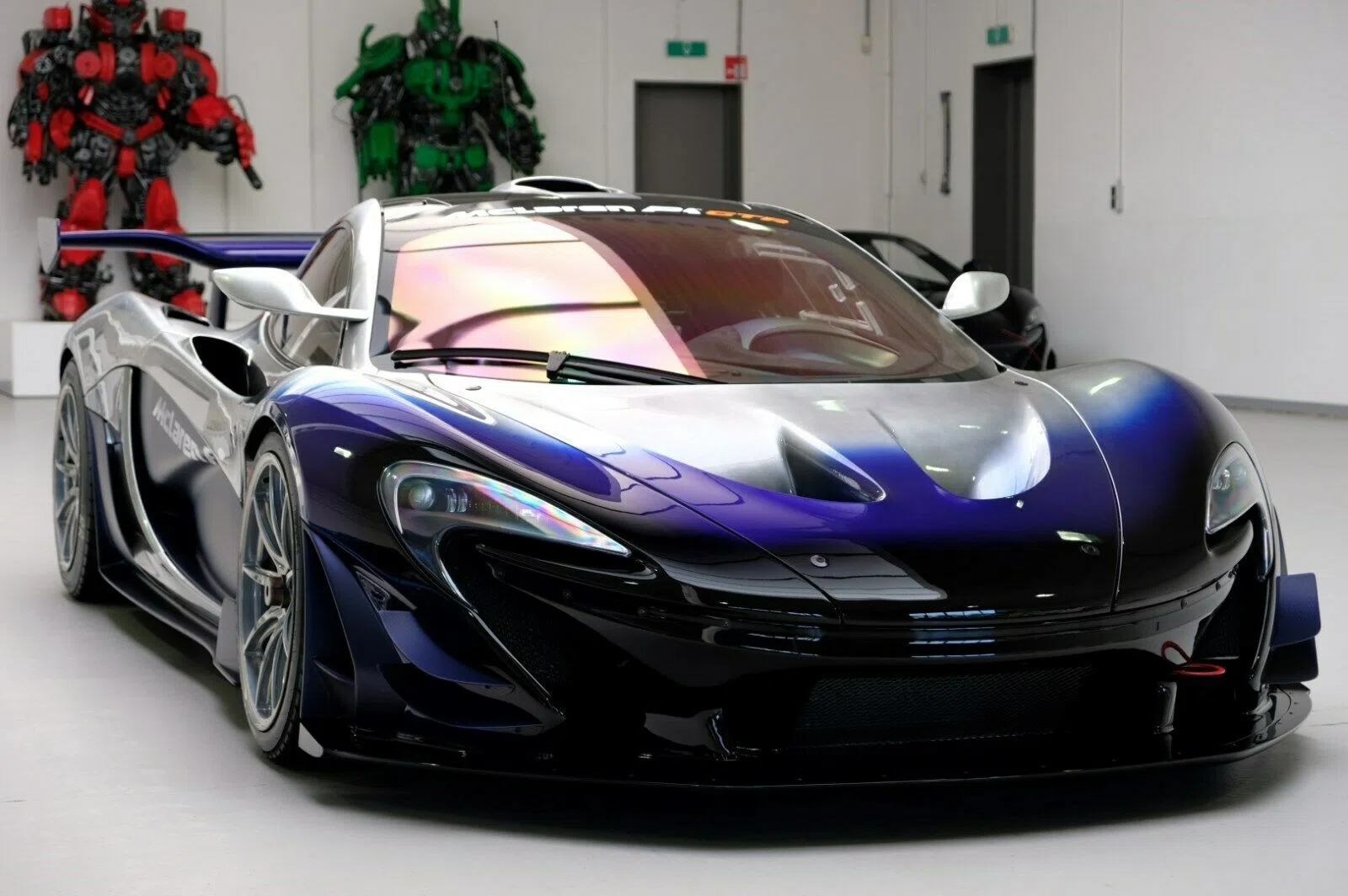2016 McLaren P1 GTR MSO for sale, exterior, blue/purple