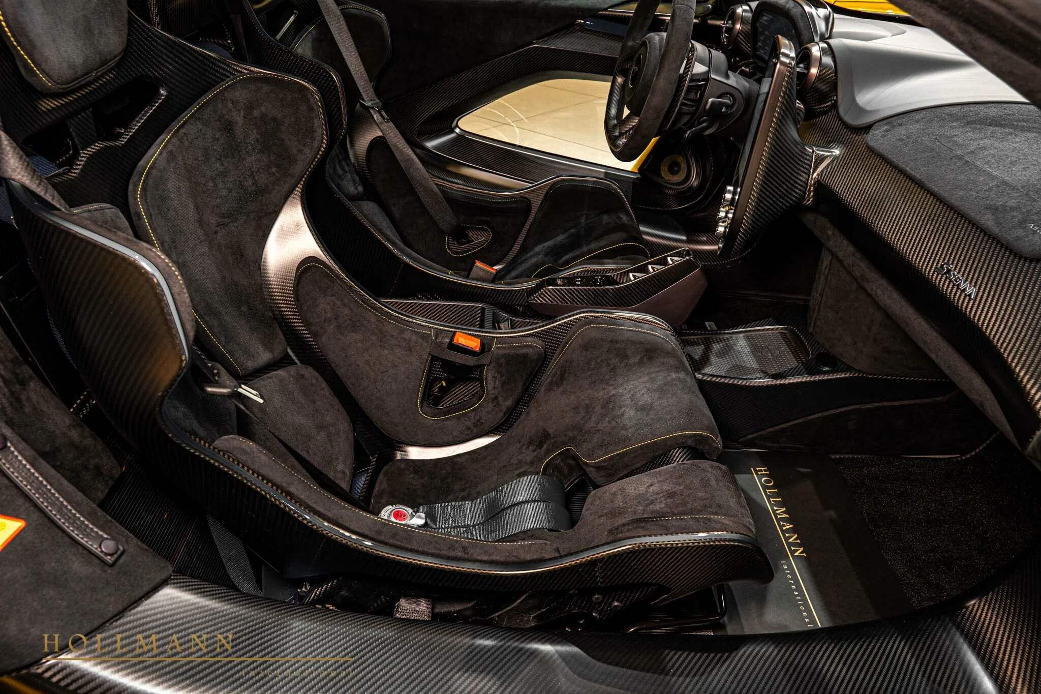 2018 McLaren Senna interior, seats