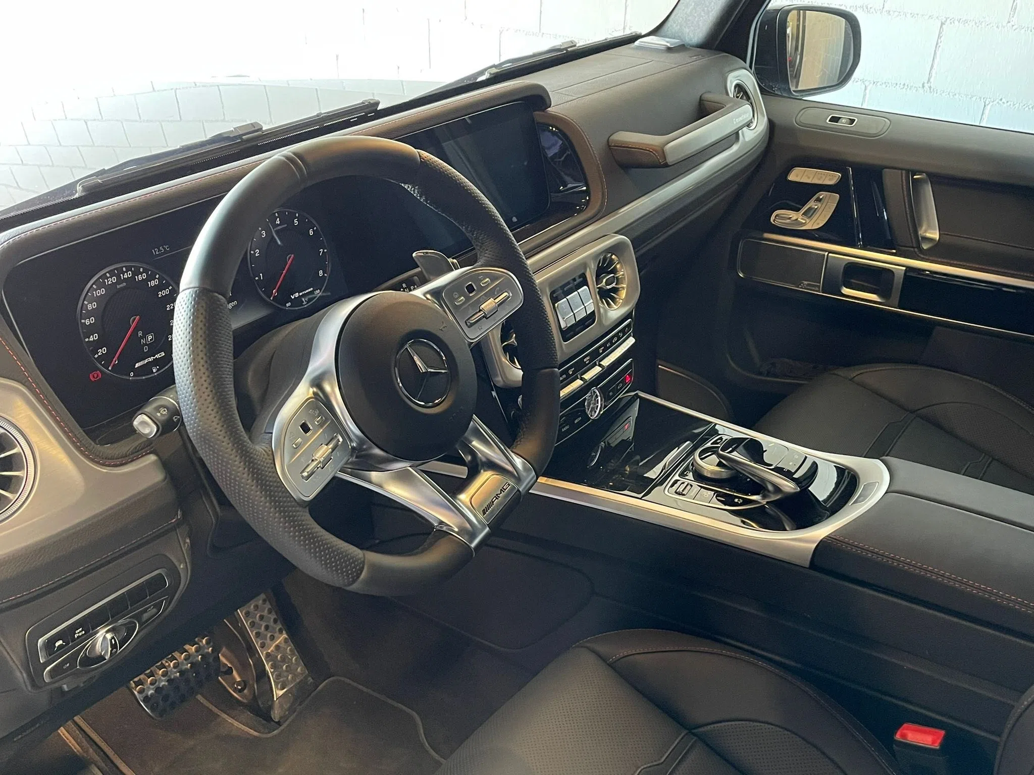 2020 BRABUS G 700 interior, dashboard