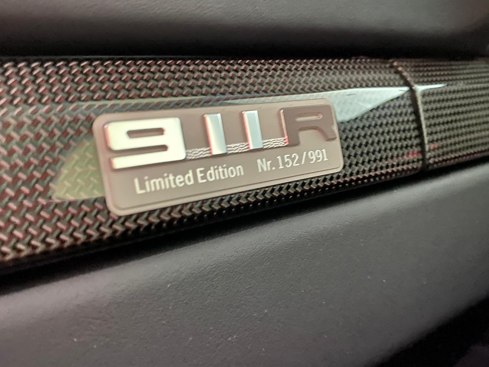 2016 PORSCHE 911 R, 6/13