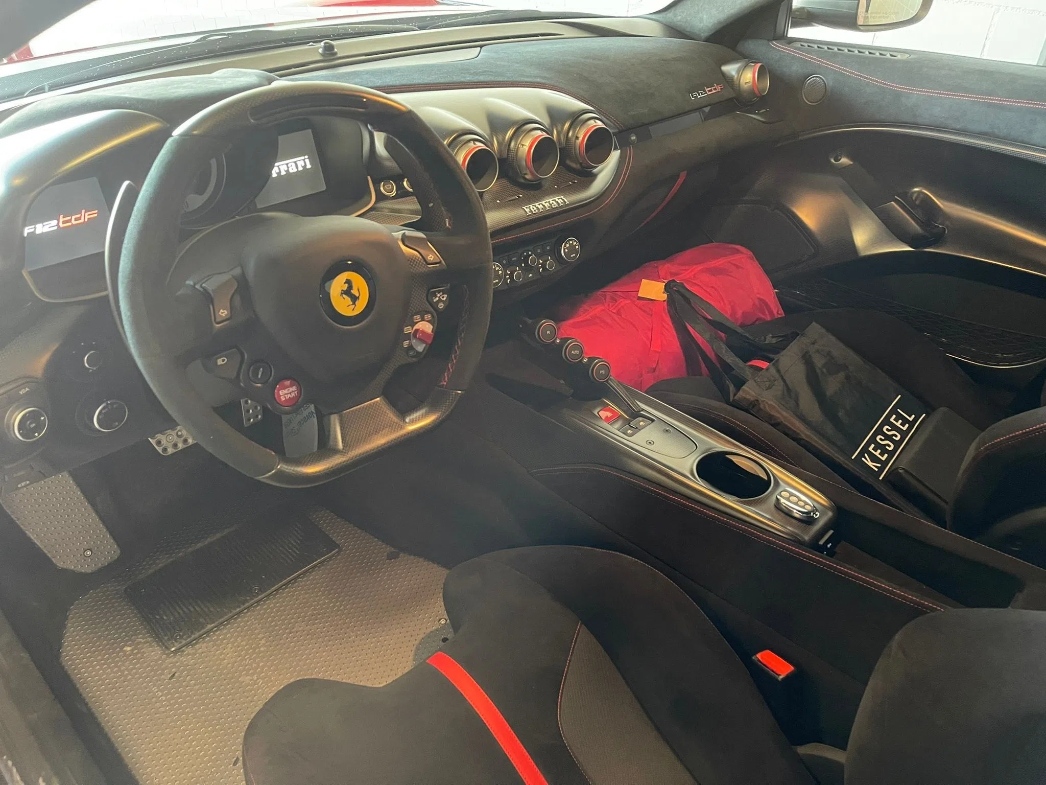 2016 FERRARI F12 TDF interior, dashboard