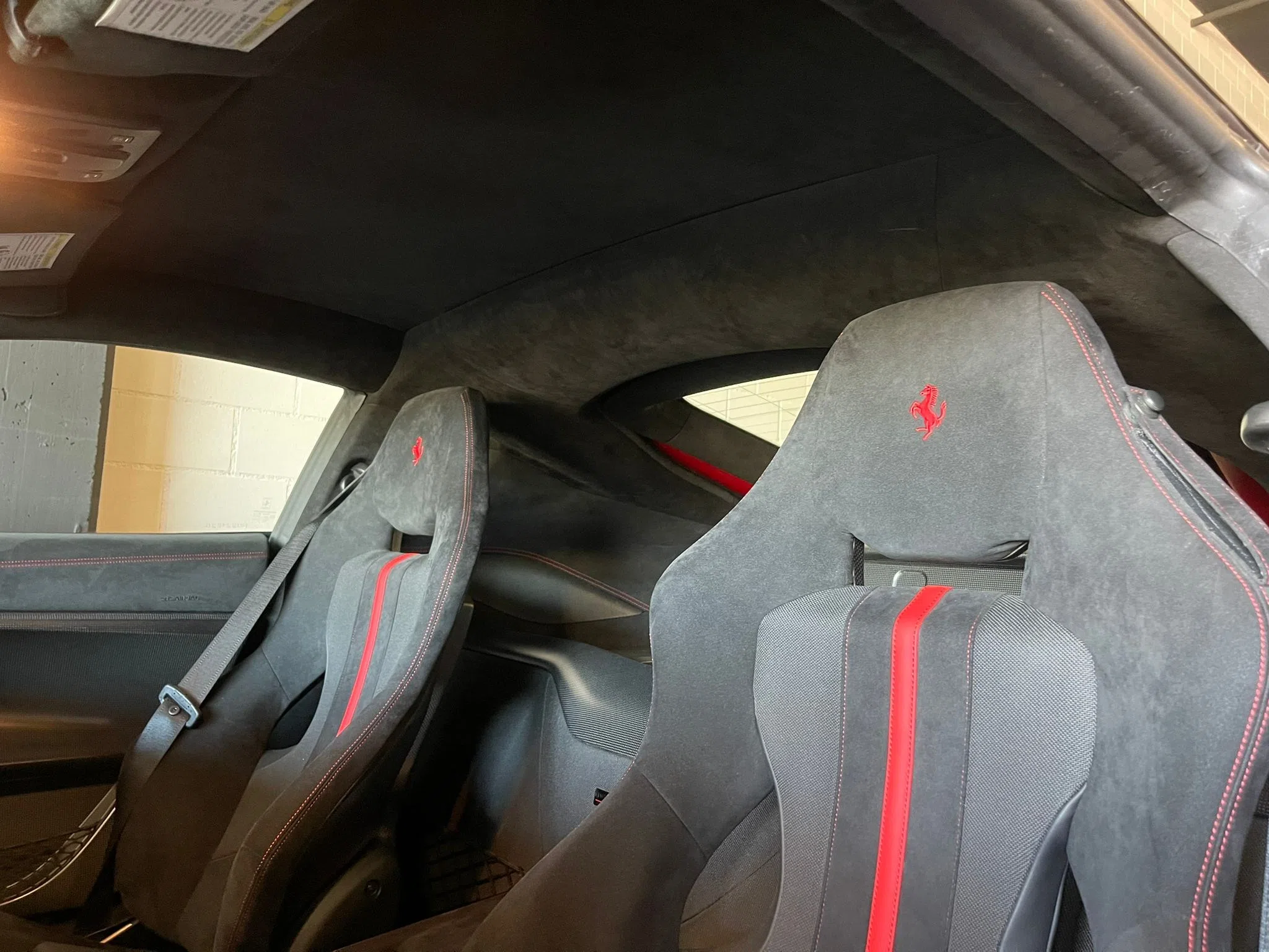 2016 FERRARI F12 TDF interior, seats