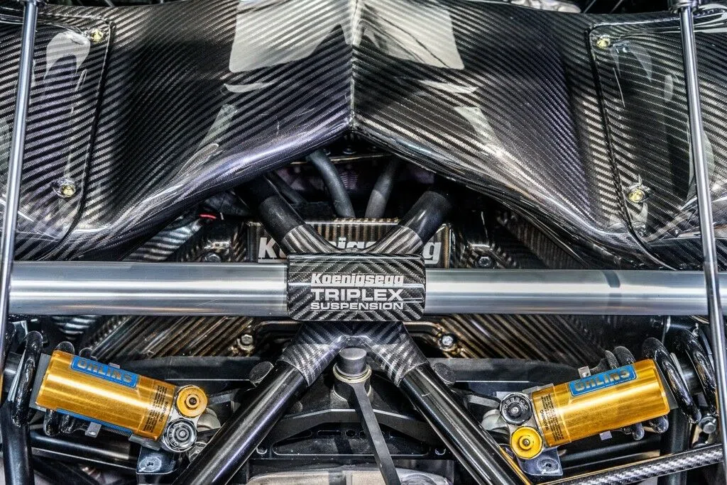 2017 Koenigsegg Agera RS engine