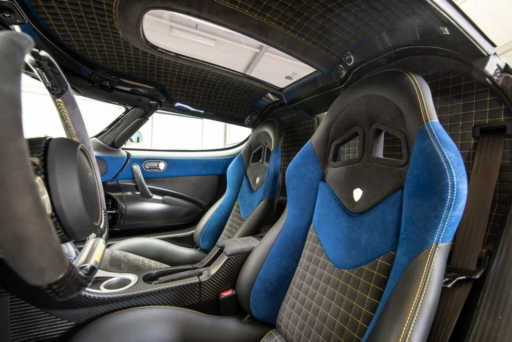 2017 Koenigsegg Agera RS interior, seats, Grau