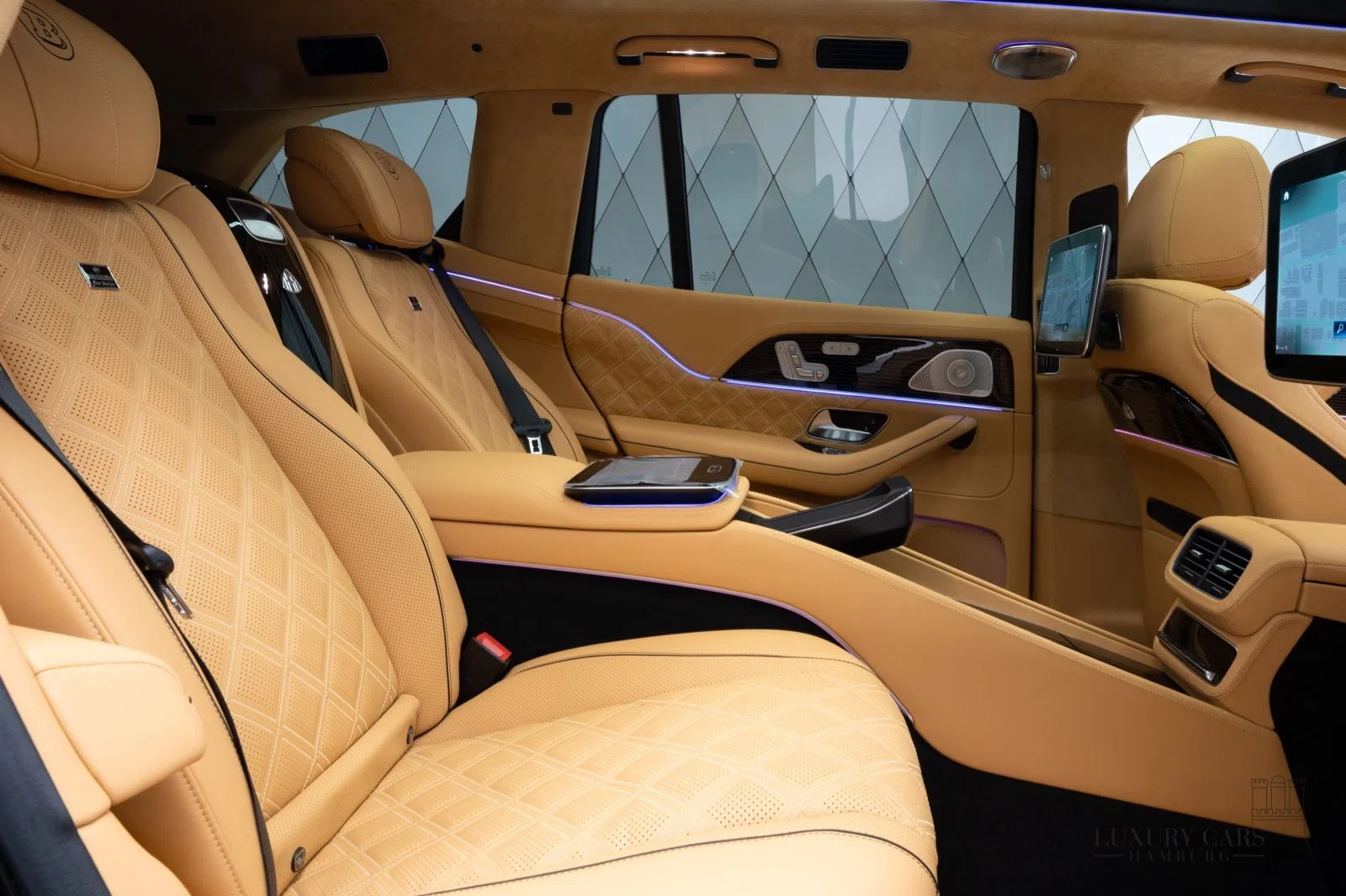 2022 BRABUS GLS 800 interior, seats