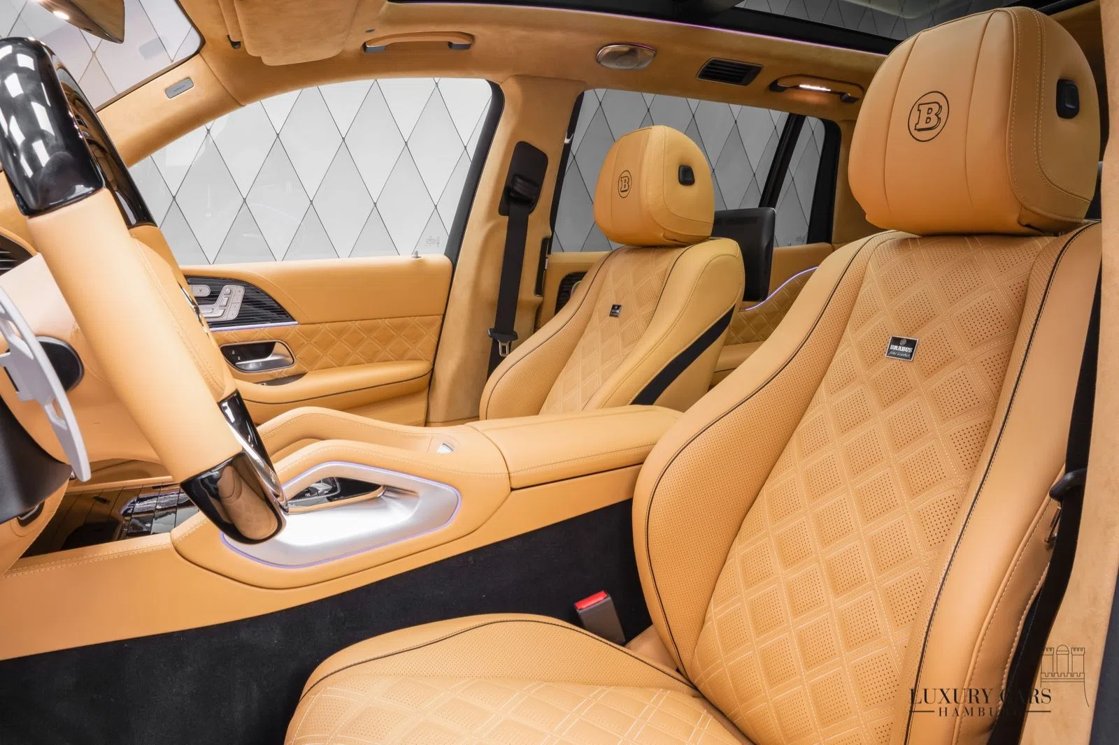 2022 BRABUS GLS 800 interior, seats