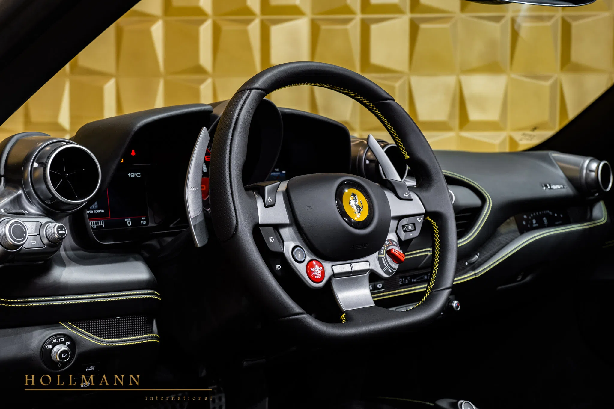 2022 Ferrari F8 Spider interior