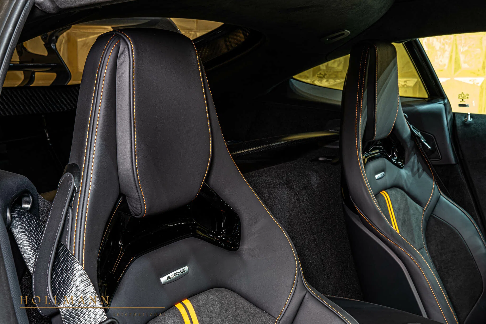 2022 Mercedes-AMG GT Black Series interior, seats