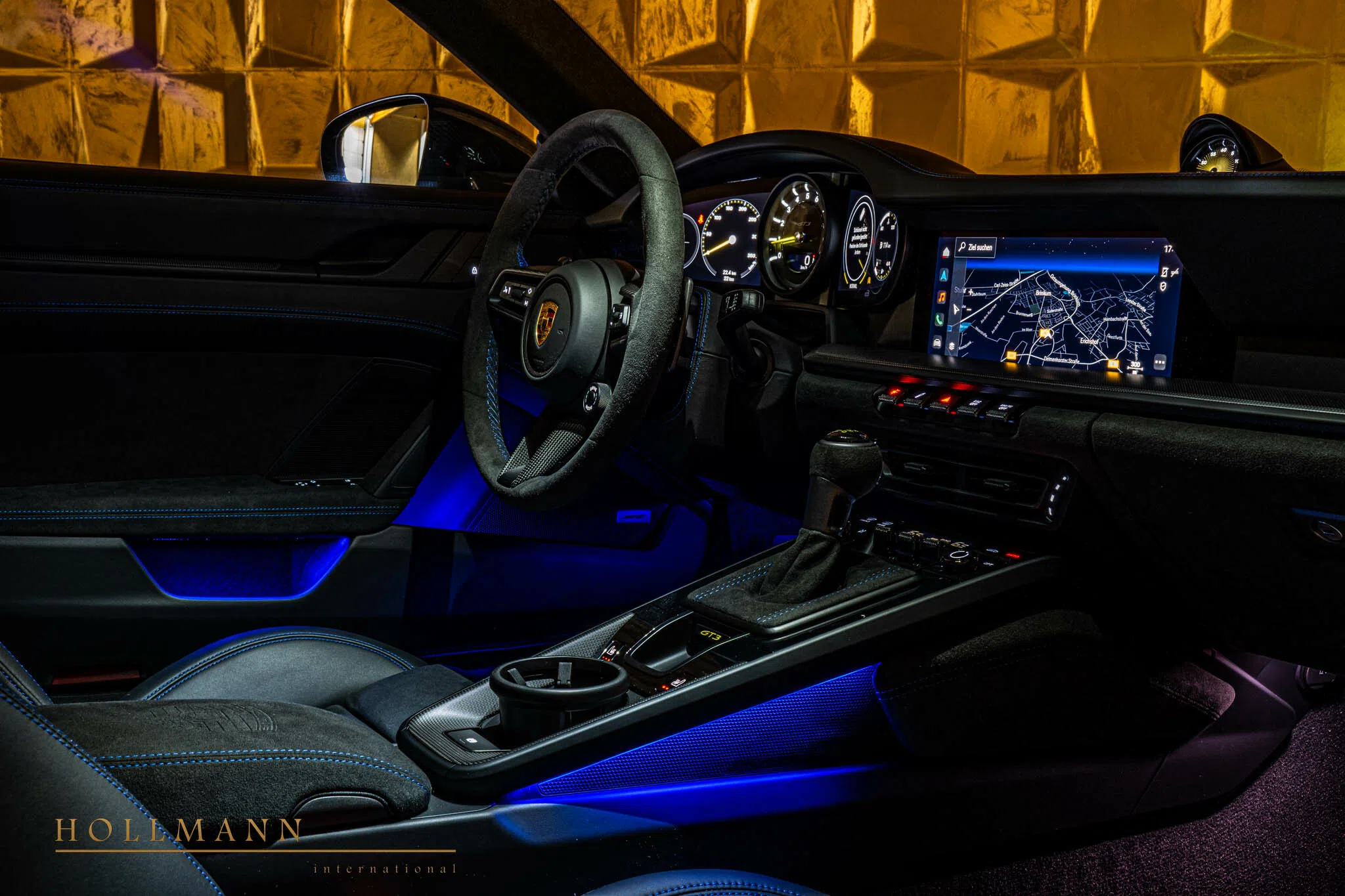 2022 Porsche 911 GT3 interior, dashboard
