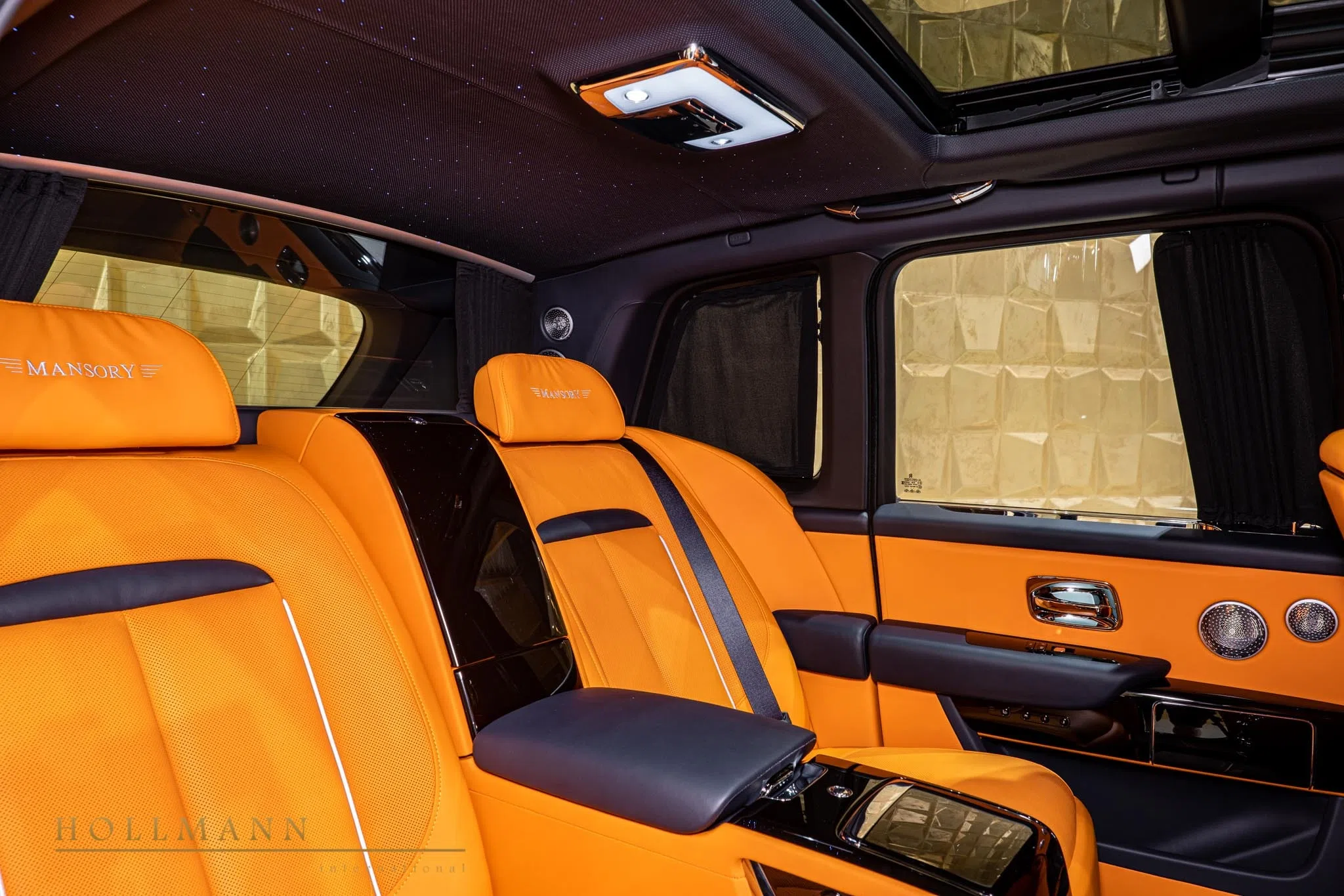 2023 Mansory Cullinan interior, seats