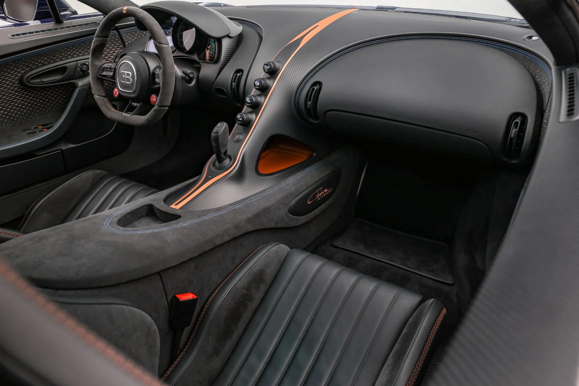 2021 Bugatti Chiron Pur Sport interior