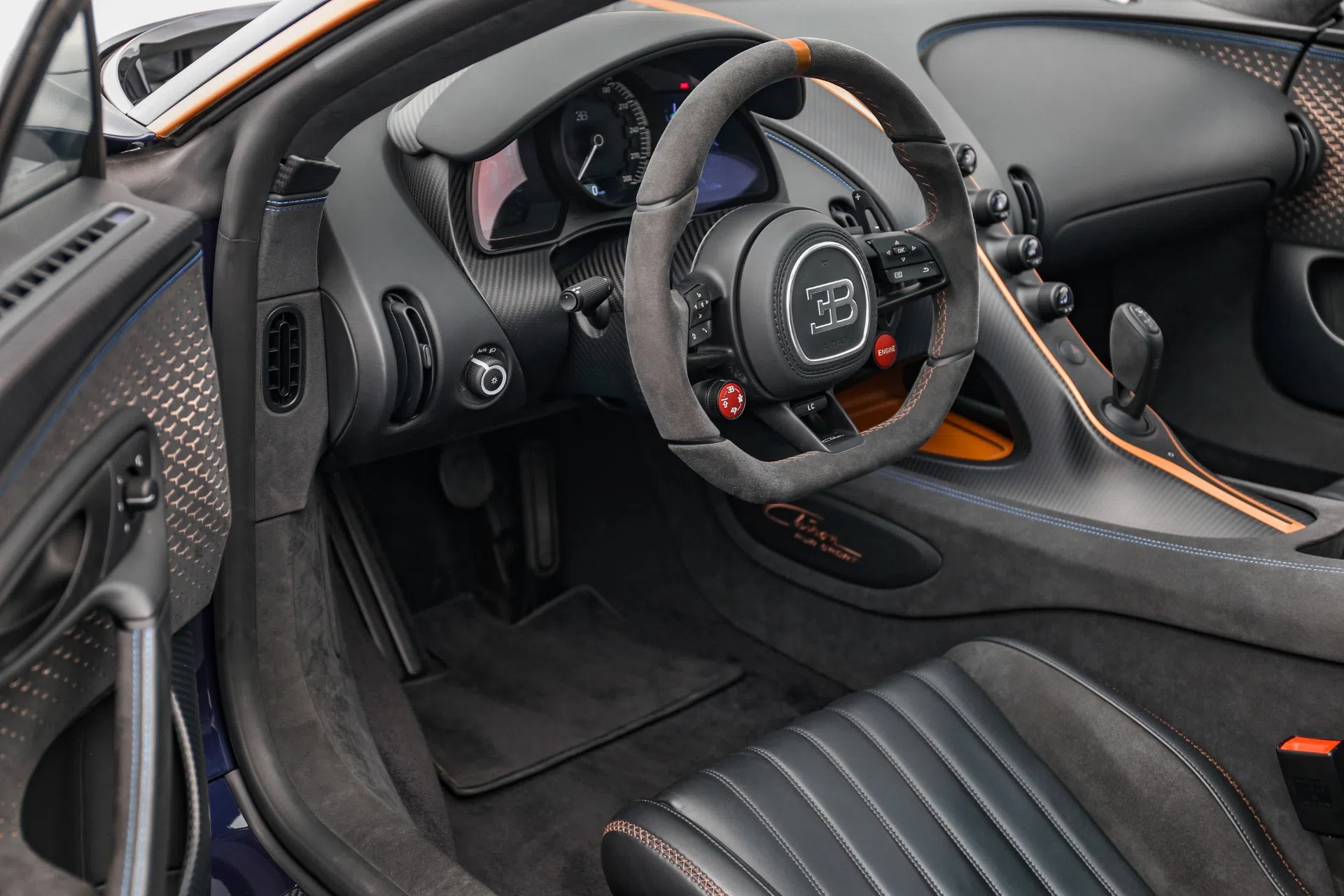2021 Bugatti Chiron Pur Sport interior