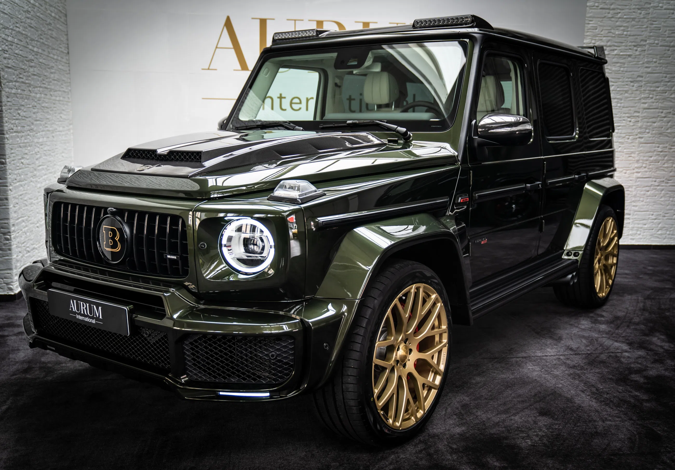 2022 BRABUS G 700, exterior, G manufactory olive metallic metallic