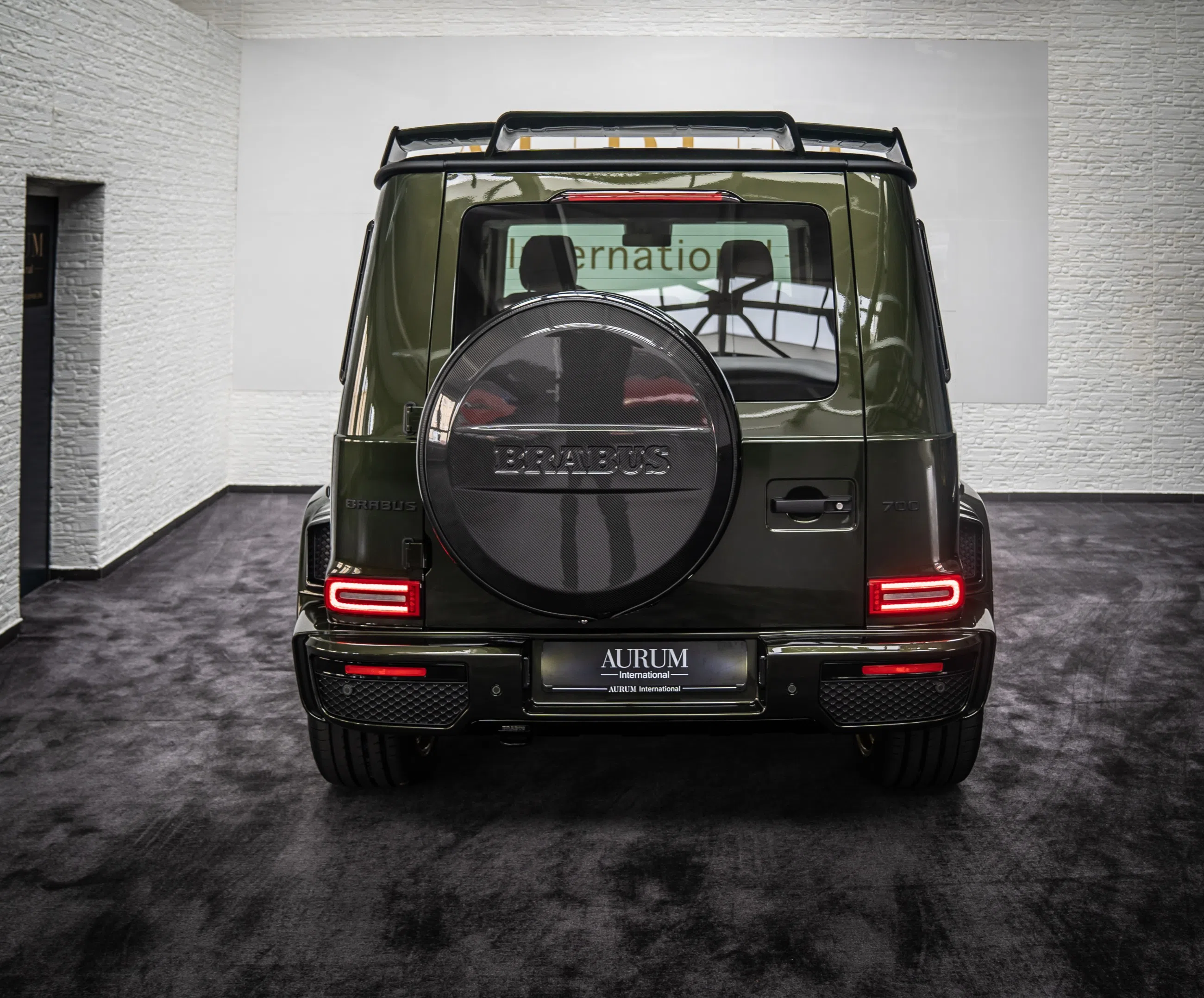 2022 BRABUS G 700, exterior, G manufactory olive metallic metallic
