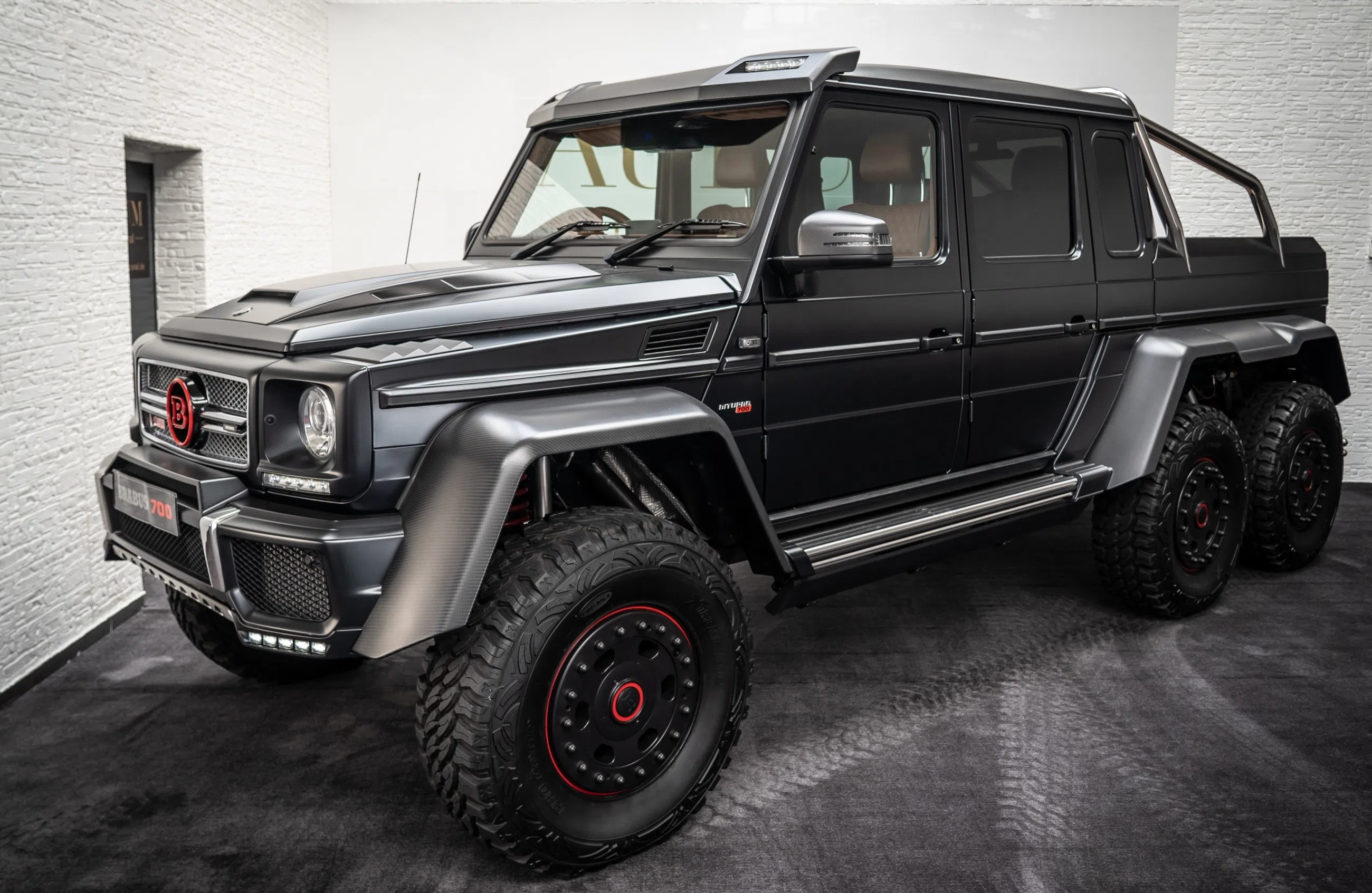 2015 BRABUS G 700 6x6, exterior, Black