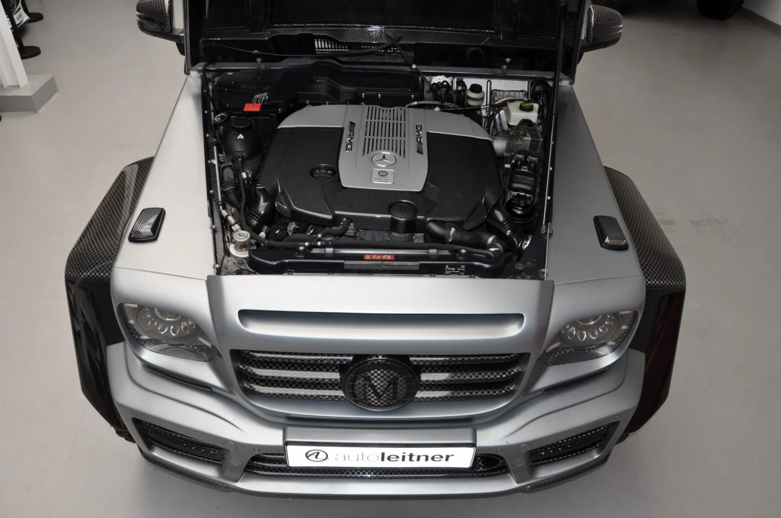 2013 Mansory G-Class Gronos 6x6 engine