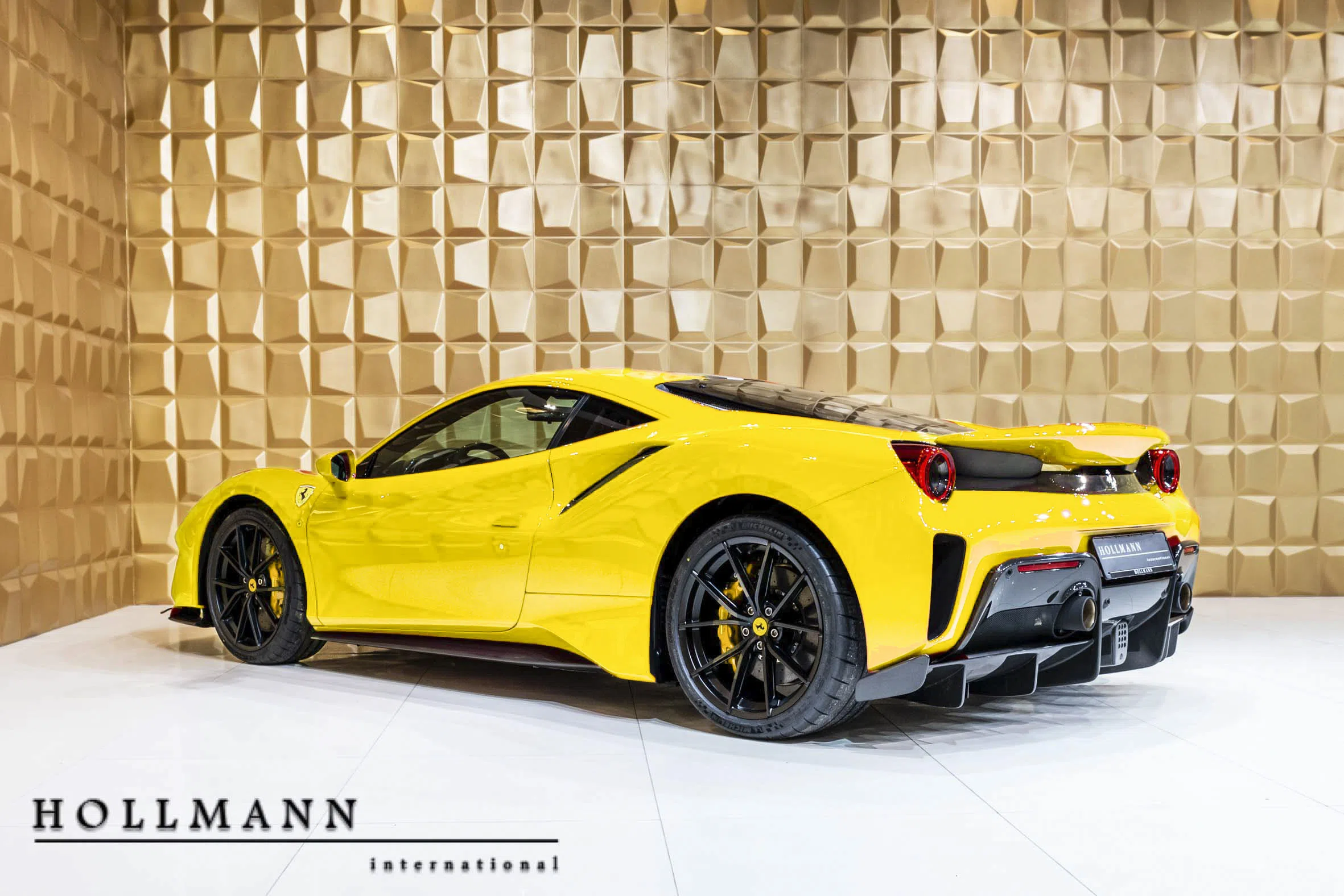 2019 Ferrari 488 Pista for sale, exterior, Giallo Modena Yellow
