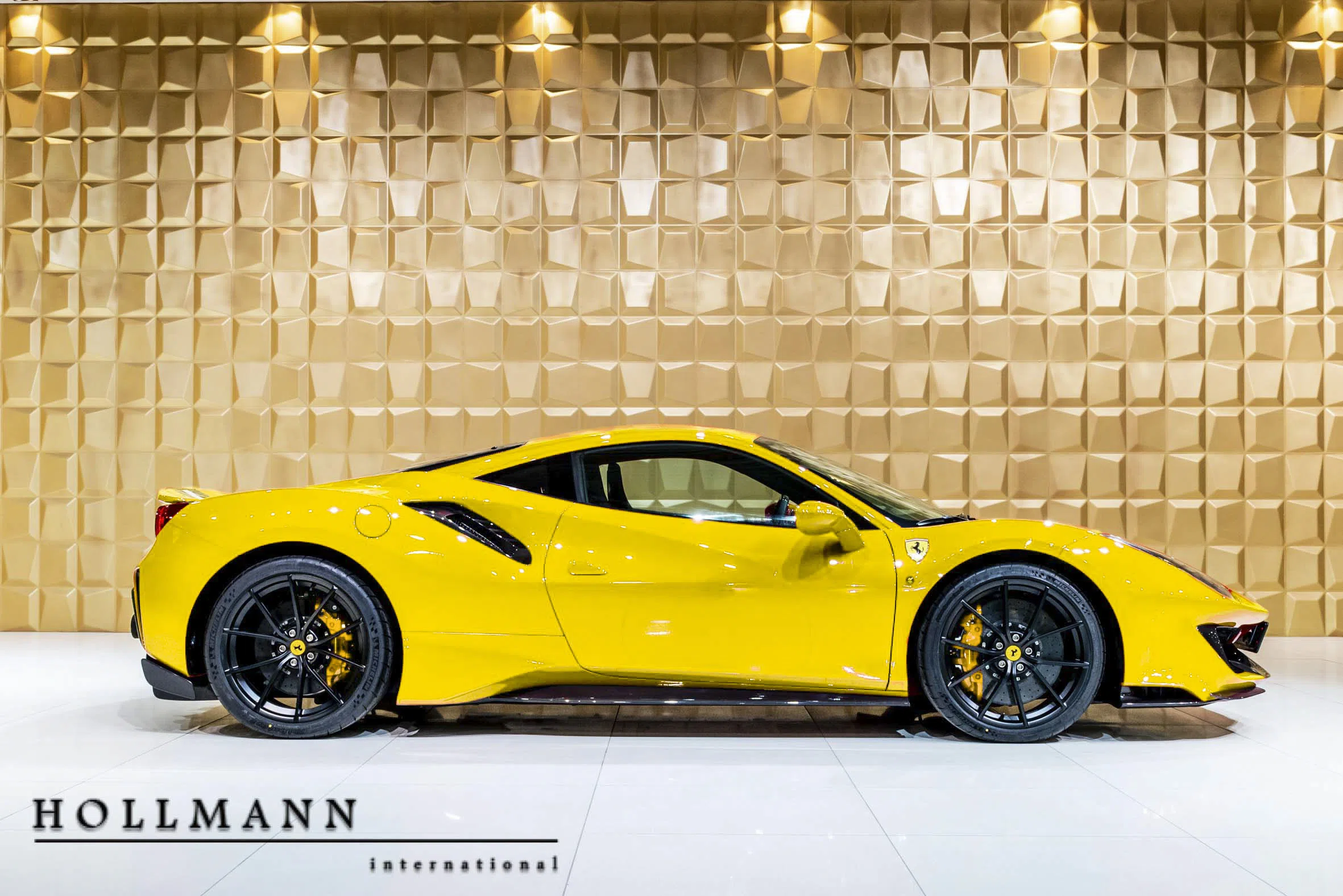2019 Ferrari 488 Pista for sale, exterior, Giallo Modena Yellow