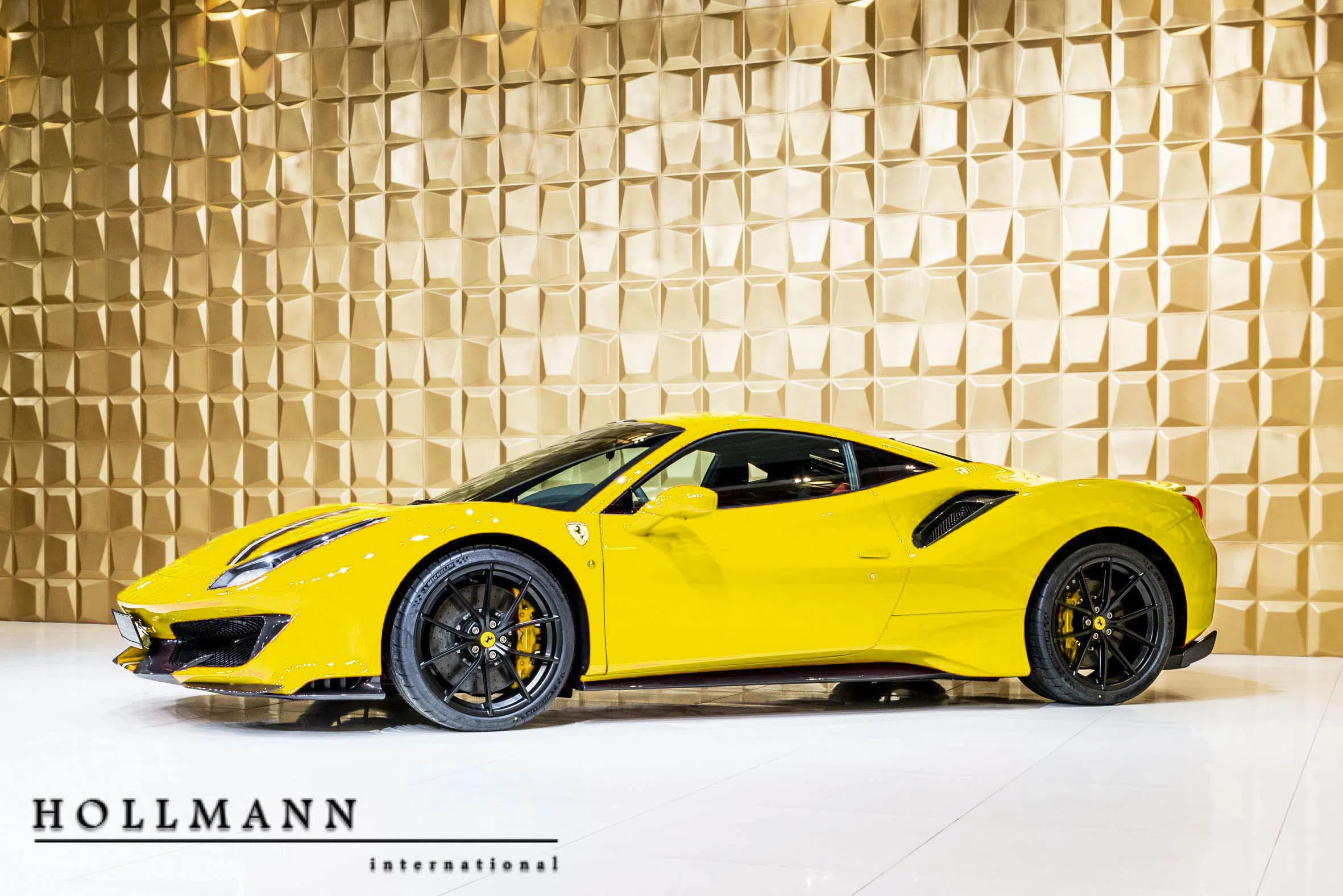 2019 Ferrari 488 Pista for sale, exterior, Giallo Modena Yellow