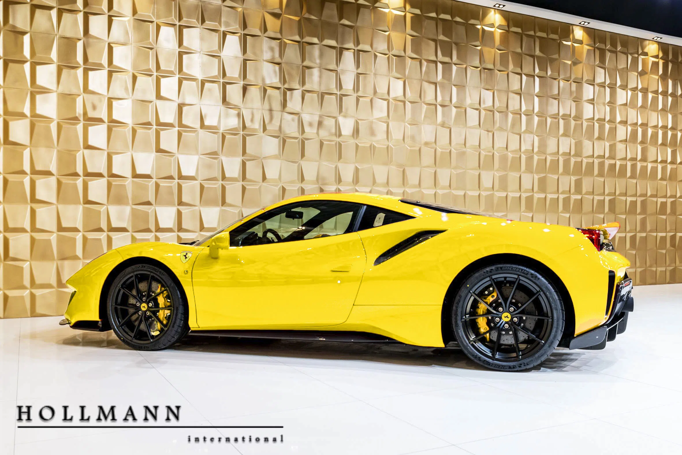 2019 Ferrari 488 Pista for sale, exterior, Giallo Modena Yellow