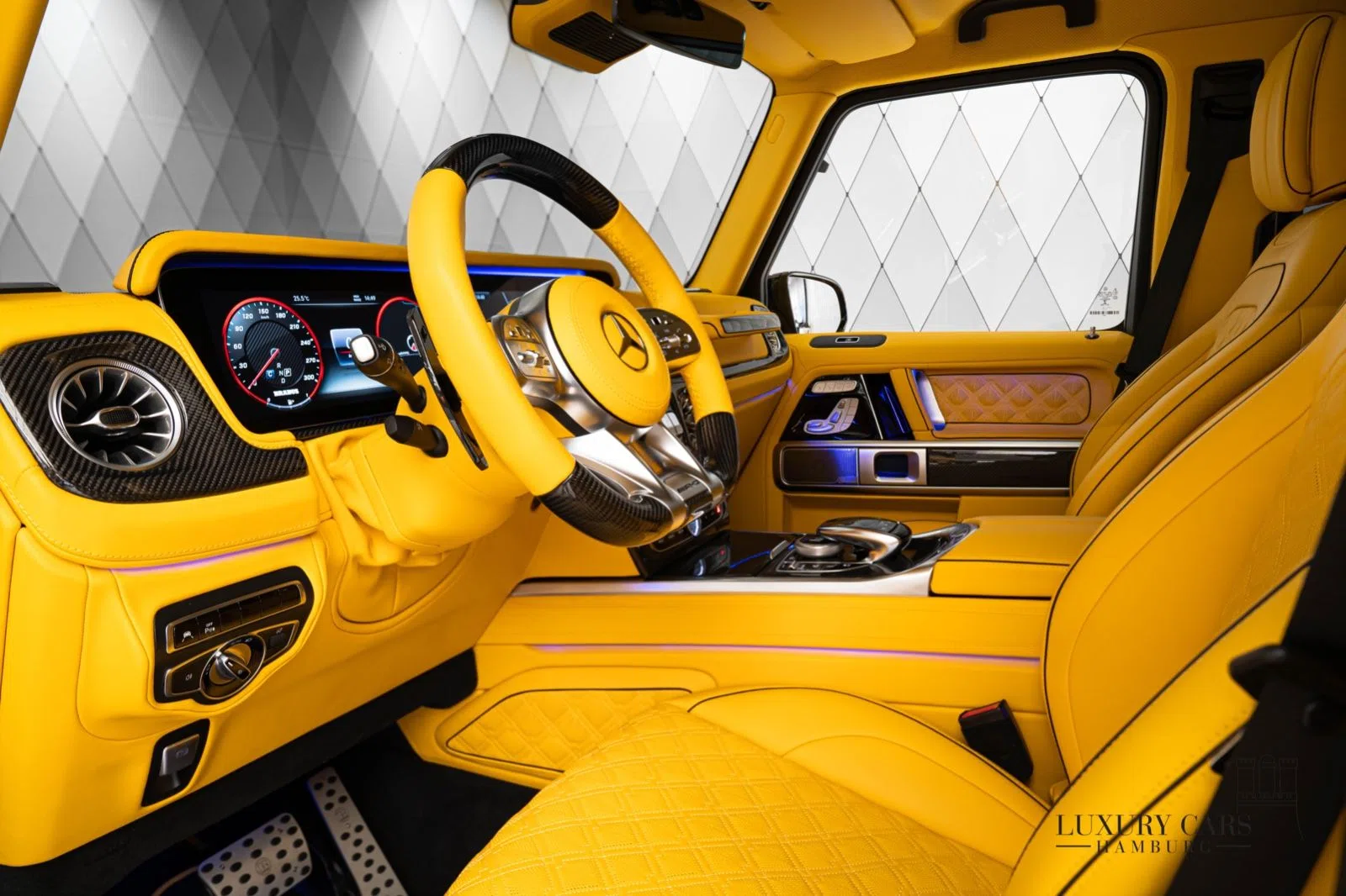 2022 BRABUS G 800 interior, Andere, Vollleder