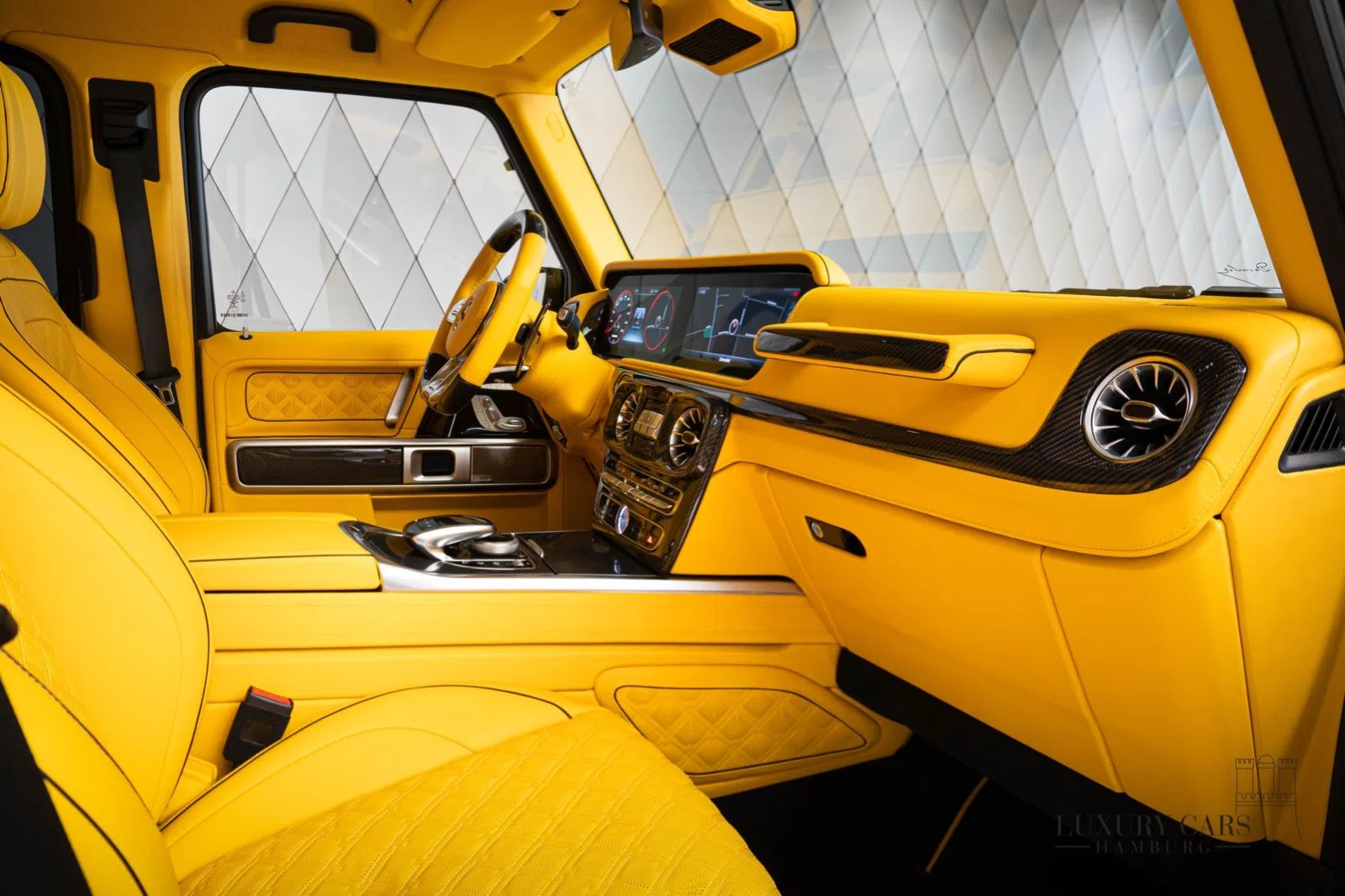 2022 BRABUS G 800 interior, Andere, Vollleder