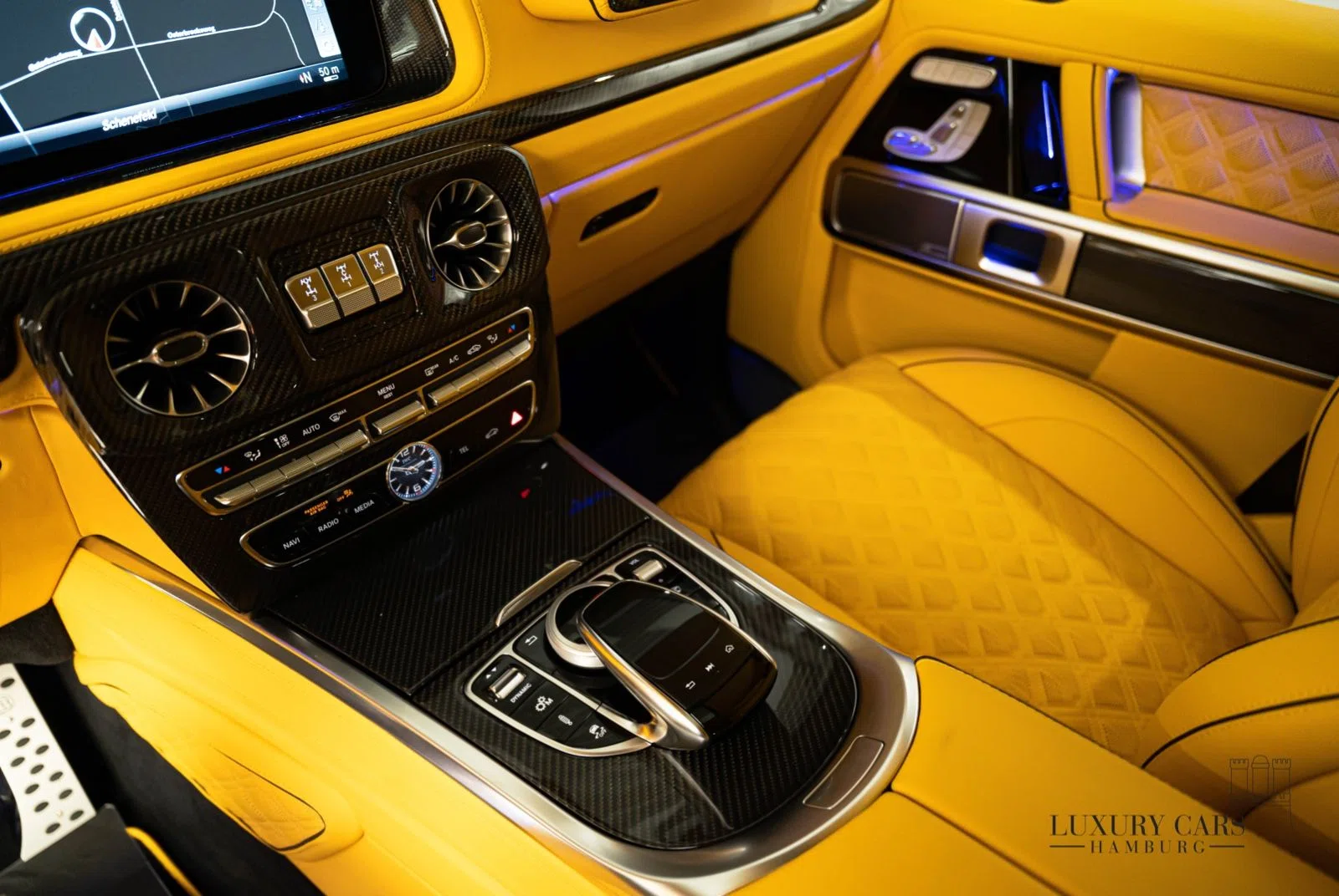 2022 BRABUS G 800 interior, Andere, Vollleder