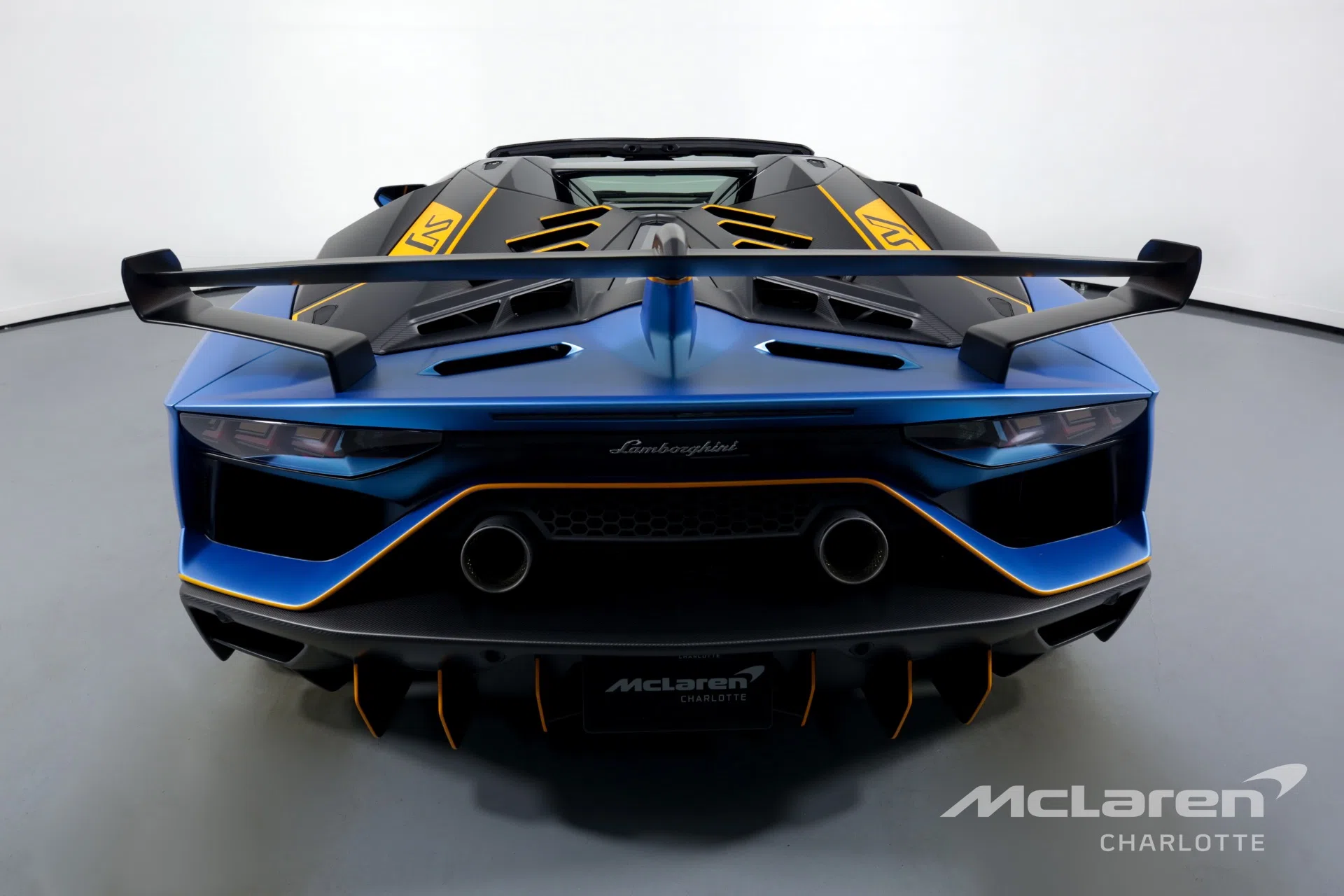 2021 Lamborghini Aventador LP 770-4 SVJ for sale, exterior, Blue Arione