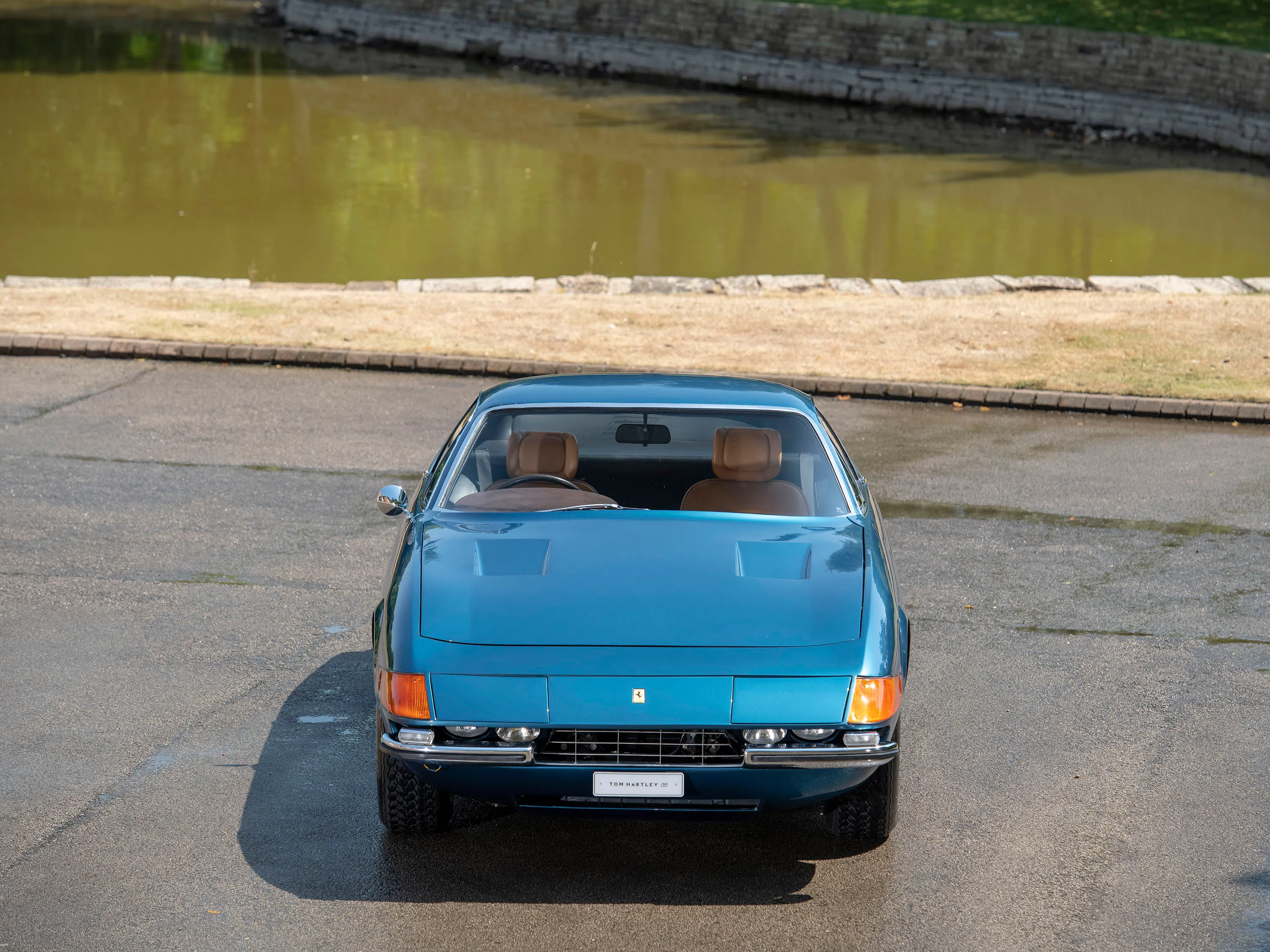 1971 Ferrari 365 GTB/4 Daytona for sale, exterior, Blu Met. Dino