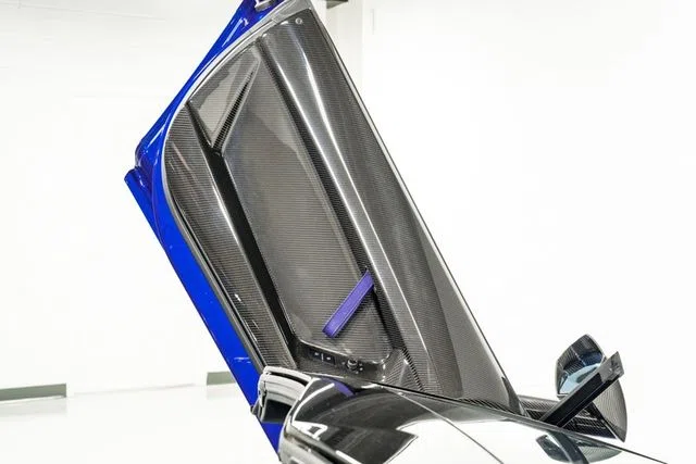 2020 Lamborghini Aventador SVJ Roadster for sale, exterior, Blu Sideris