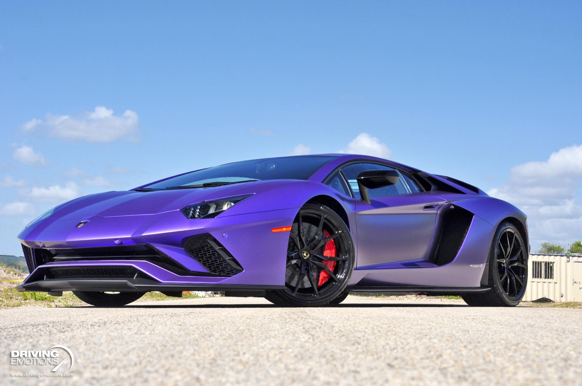 2017 LAMBORGHINI AVENTADOR S LP 740-4 S, 3/20
