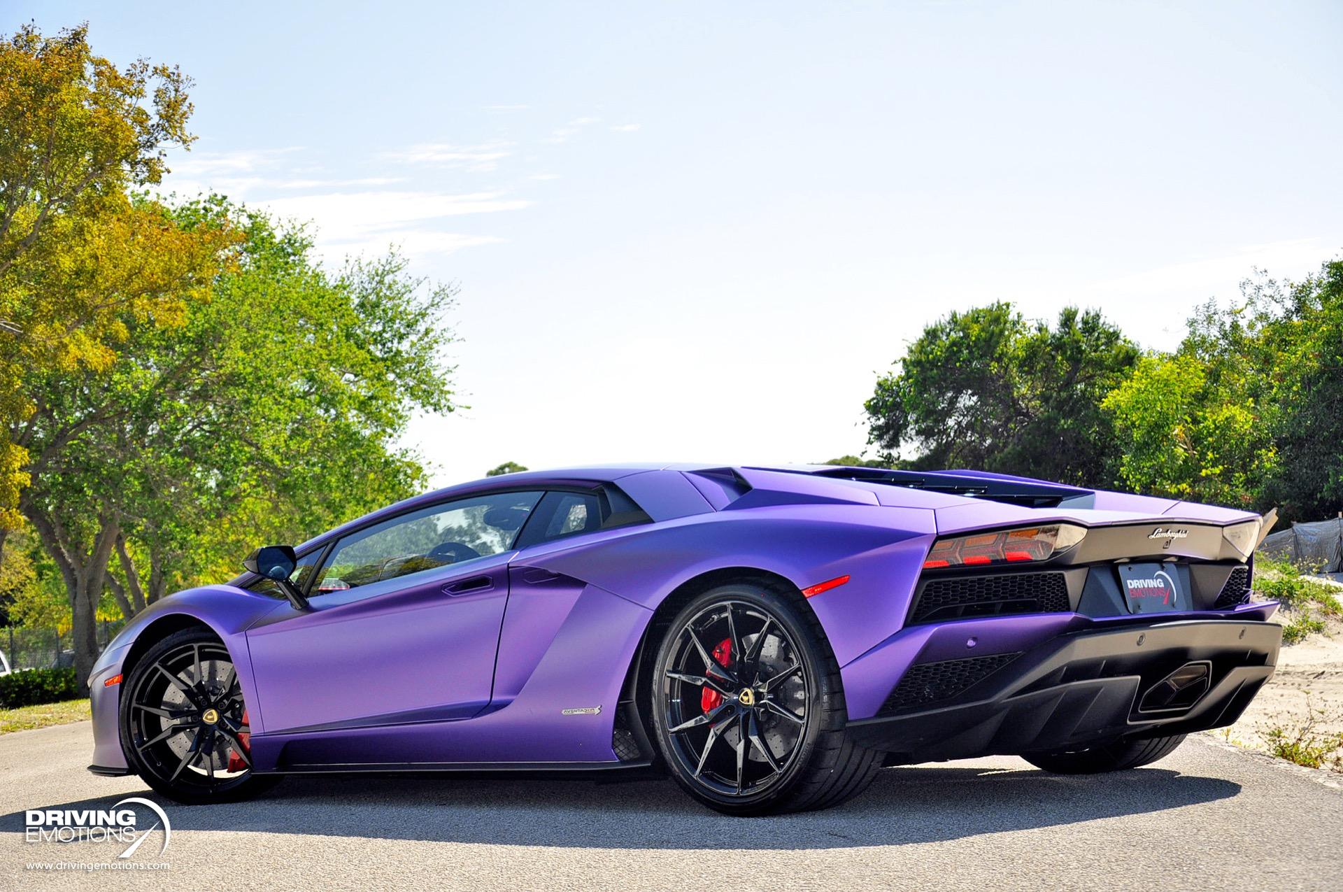 2017 LAMBORGHINI AVENTADOR S LP 740-4 S, 5/20