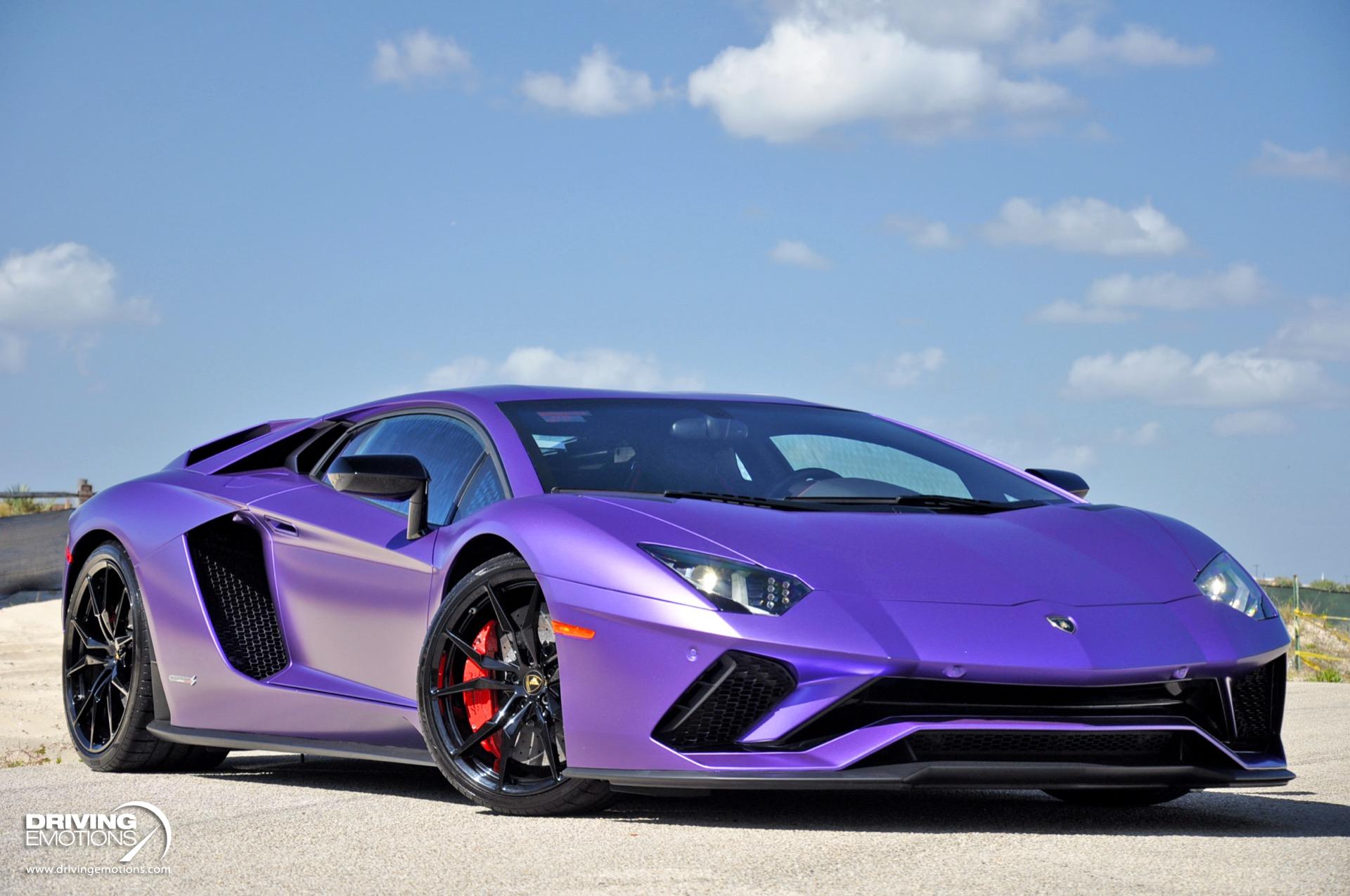 2017 LAMBORGHINI AVENTADOR S LP 740-4 S, 7/20