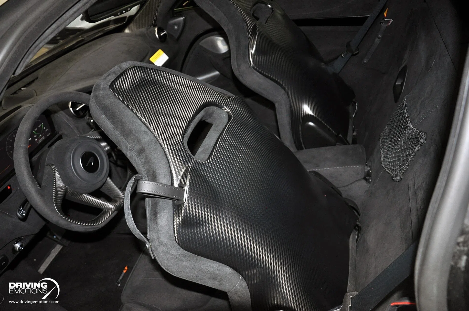 2021 McLaren 765LT interior, seats, Black
