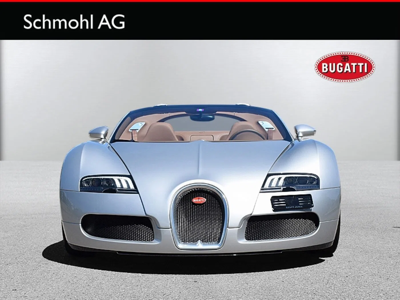2010 Bugatti Veyron Grand Sport for sale, exterior, Argent metallic
