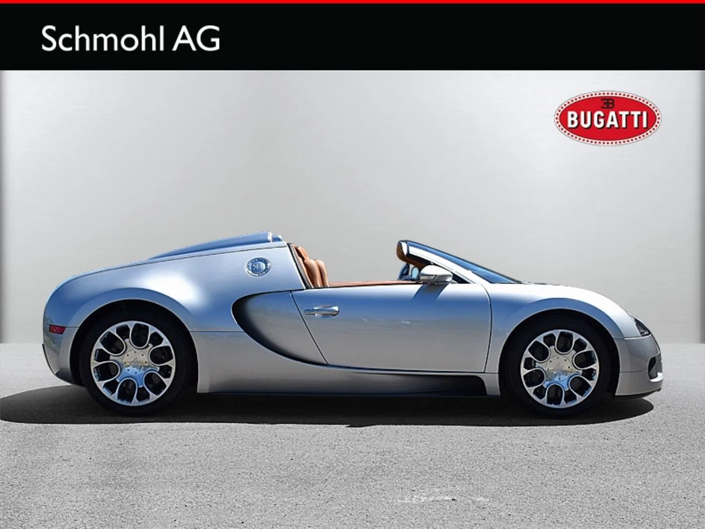 2010 Bugatti Veyron Grand Sport for sale, exterior, Argent metallic