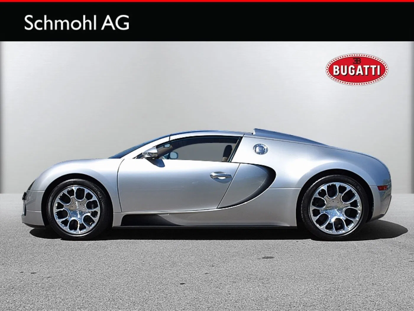 2010 Bugatti Veyron Grand Sport for sale, exterior, Argent metallic