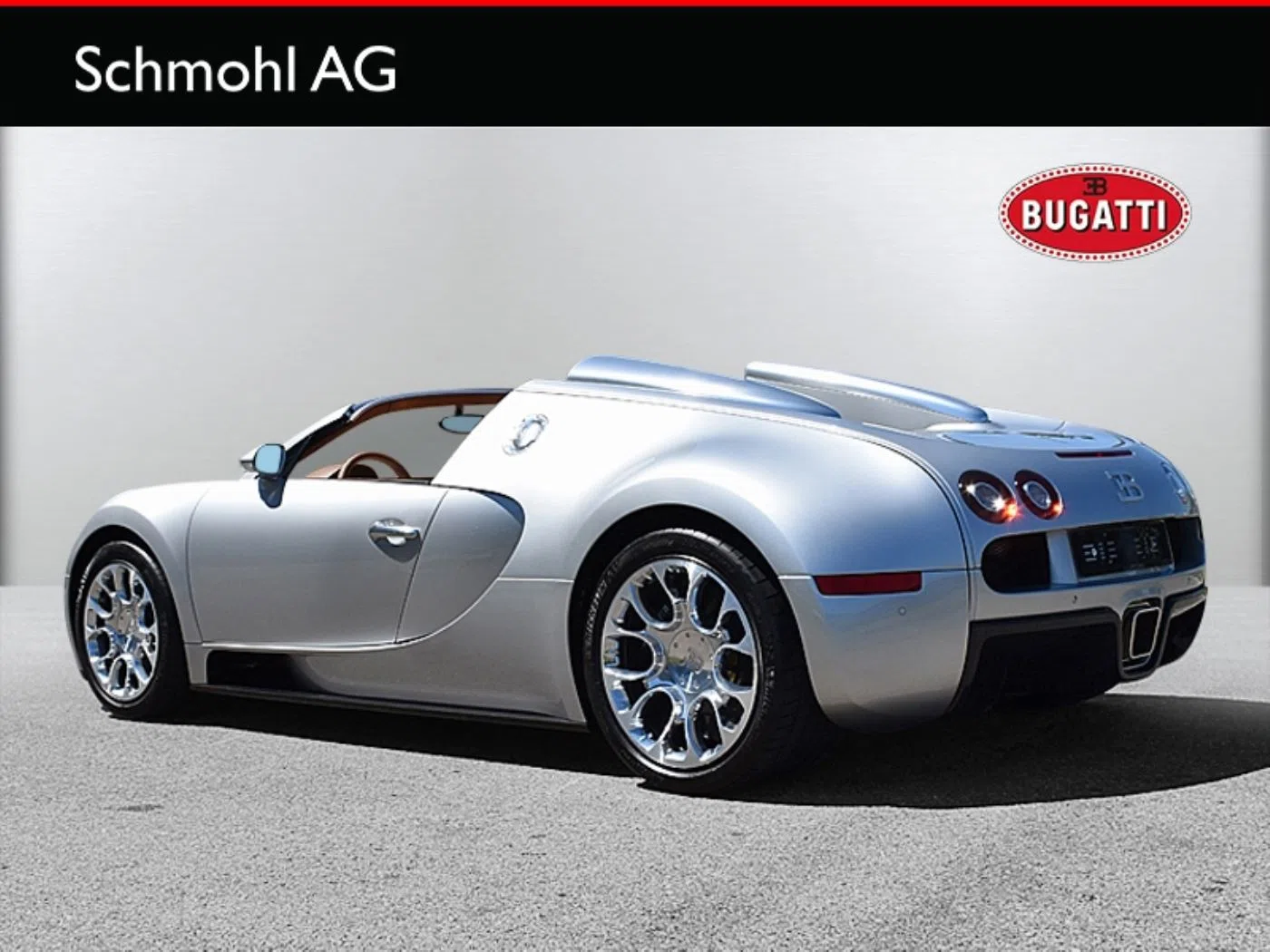 2010 Bugatti Veyron Grand Sport for sale, exterior, Argent metallic