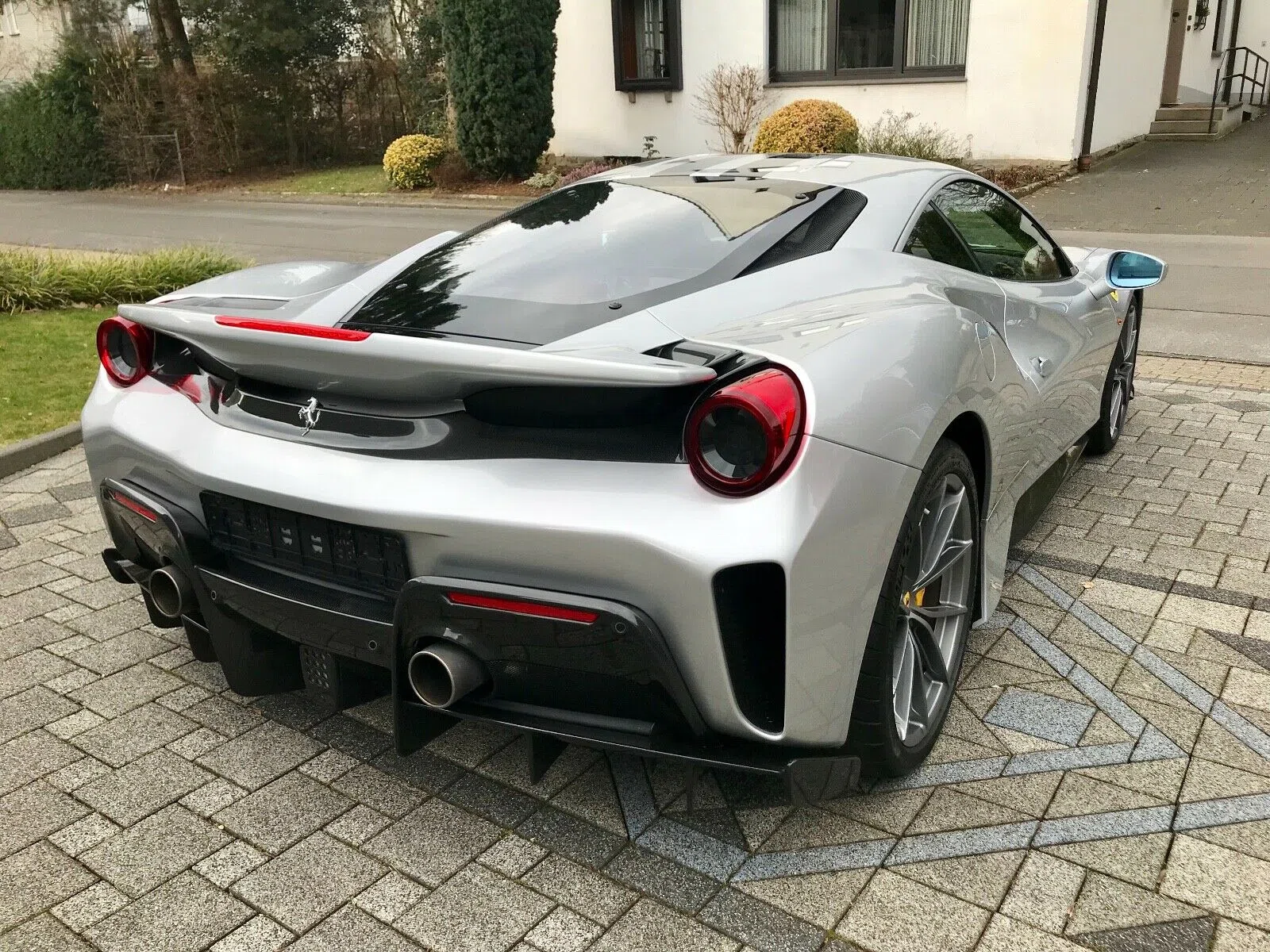 2019 Ferrari 488 Pista for sale, exterior, Grey