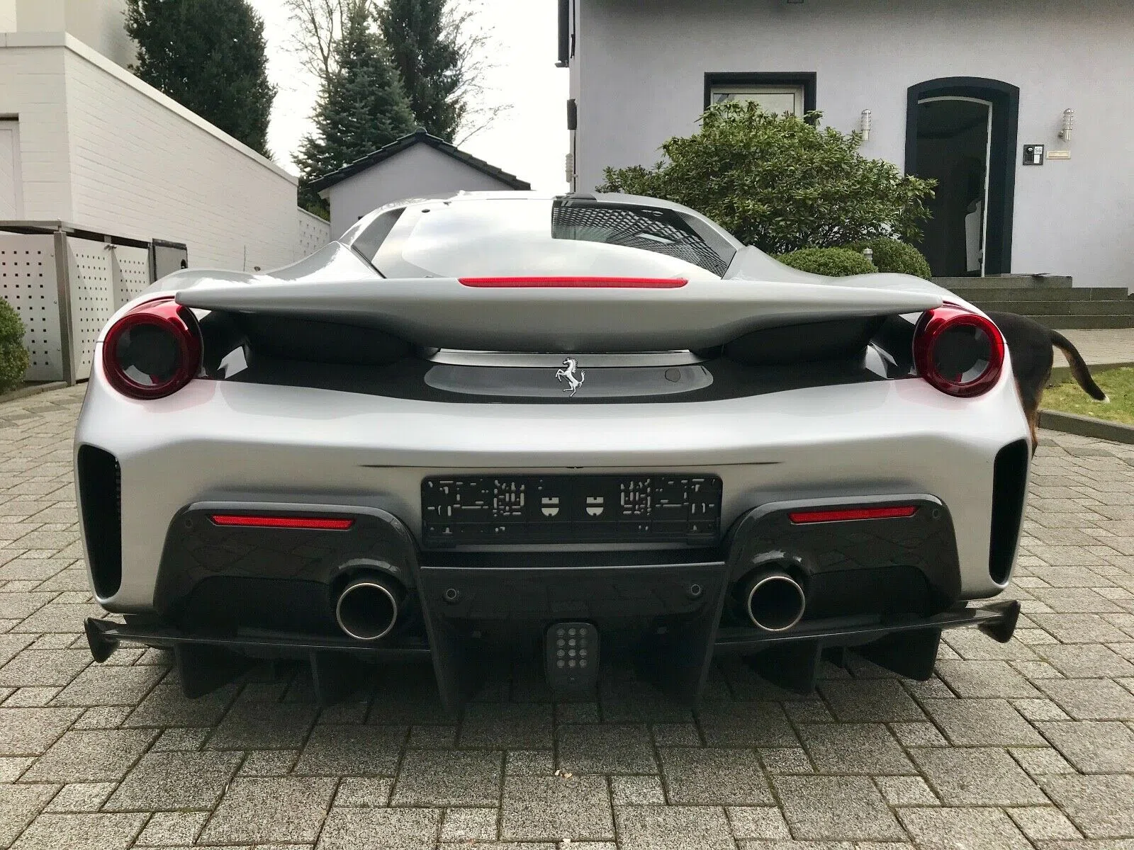 2019 Ferrari 488 Pista for sale, exterior, Grey