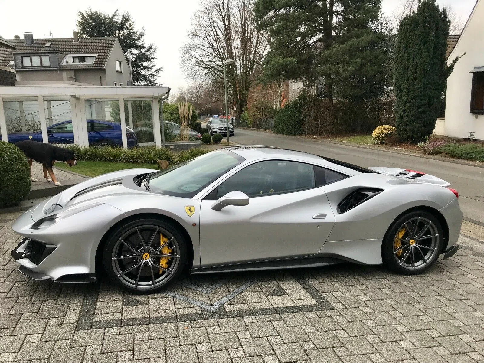 2019 Ferrari 488 Pista for sale, exterior, Grey