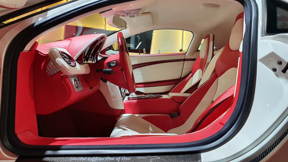 2006 Mercedes-Benz SLR McLaren By Fab Design – 1 OF 1 interior, seats