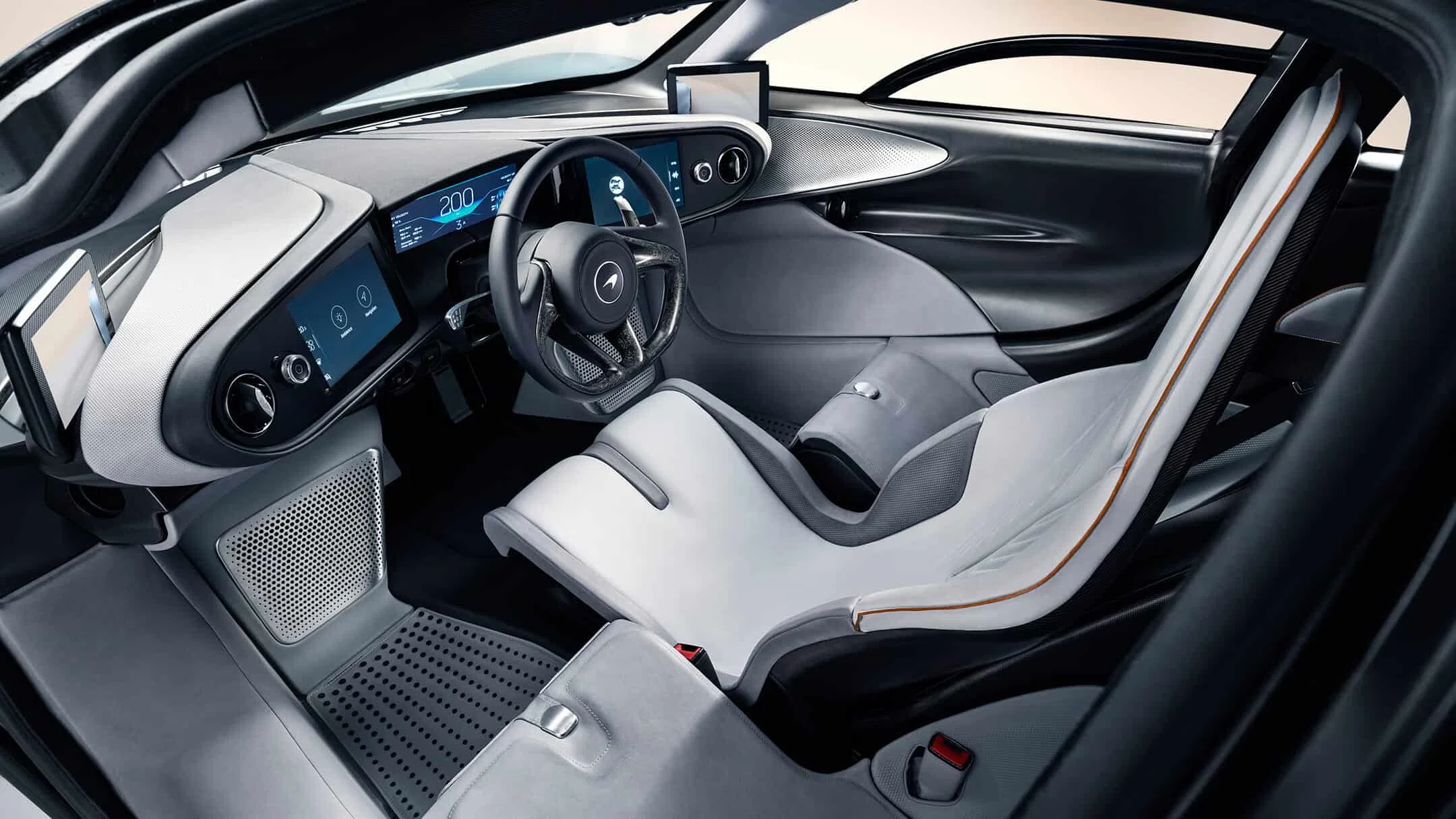 2020 McLaren Speedtail interior