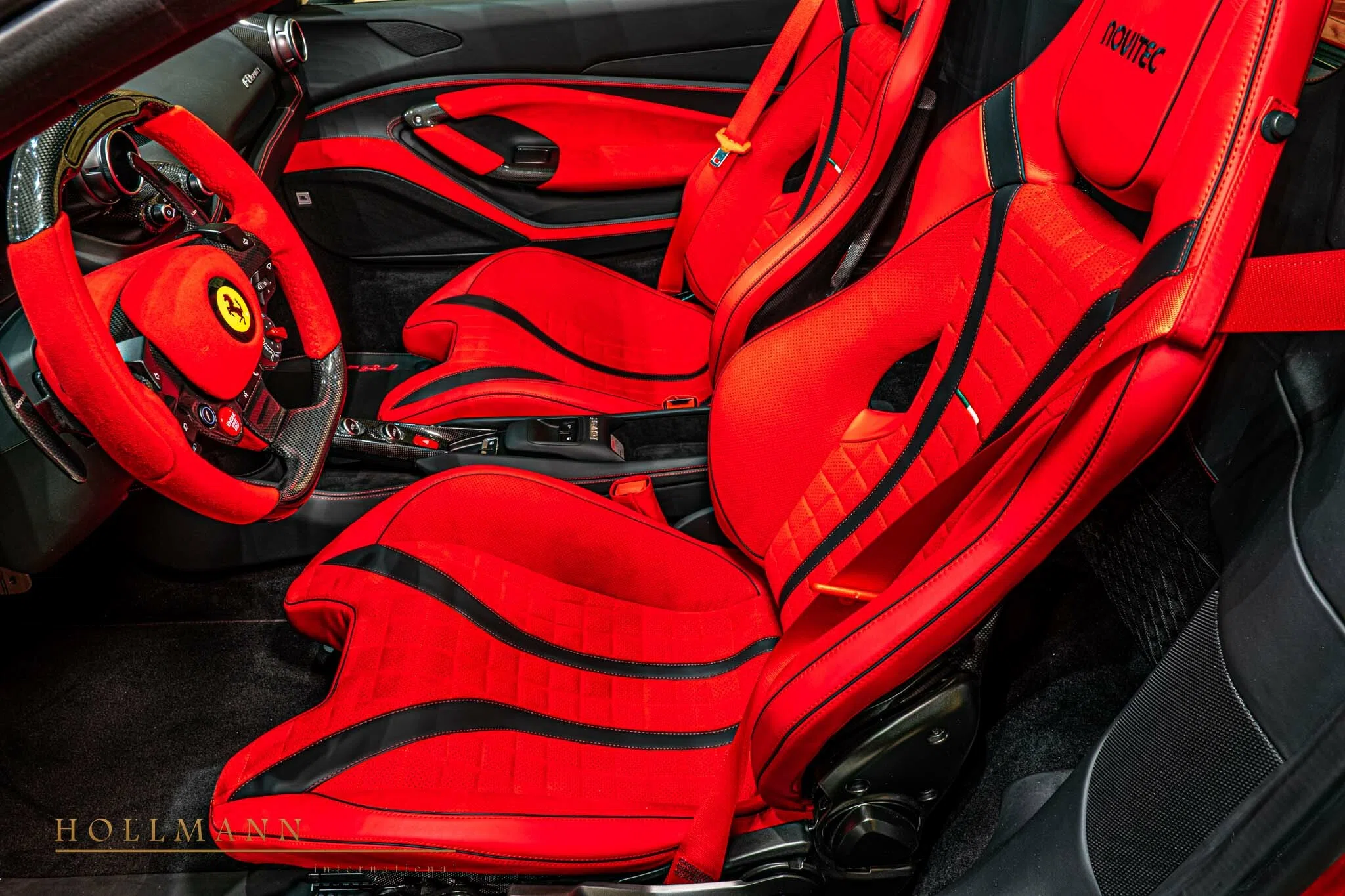 2020 Ferrari F8 Spider by NOVITEC N-LARGO interior, seats