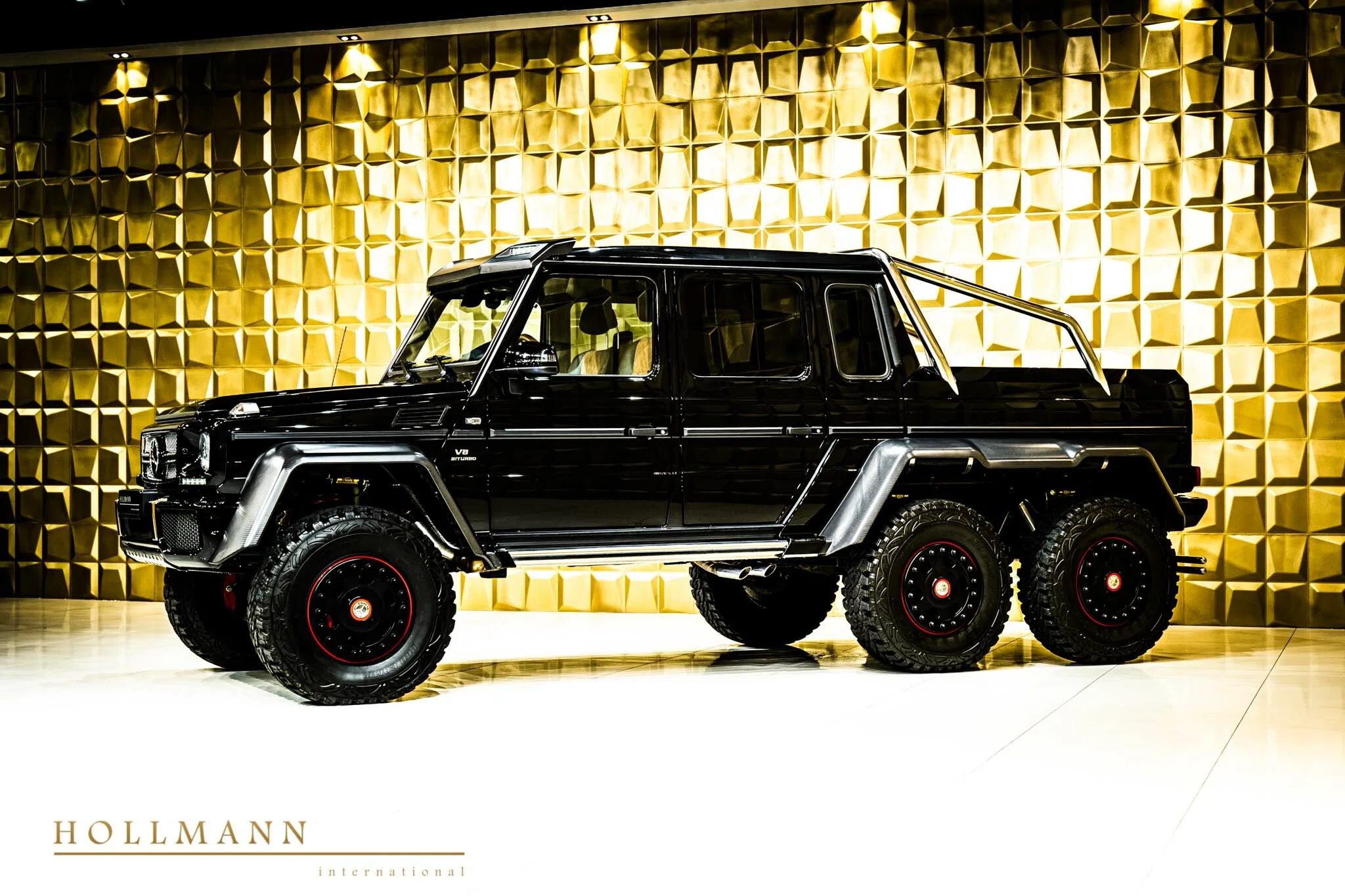 2015 Mercedes-Benz G 63 AMG 6x6 for sale, exterior, Obsidian Black Metallic