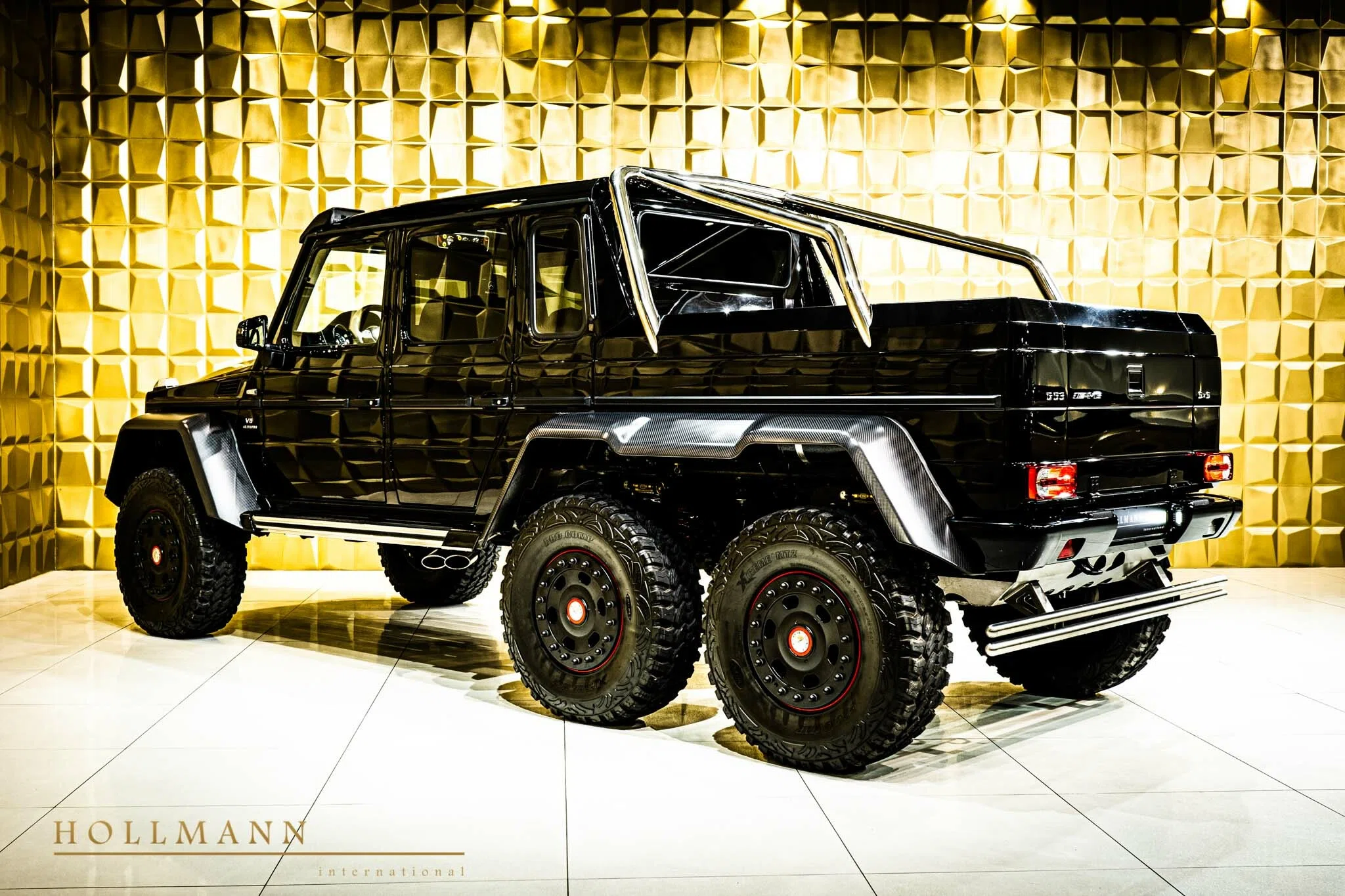 2015 Mercedes-Benz G 63 AMG 6x6 for sale, exterior, Obsidian Black Metallic