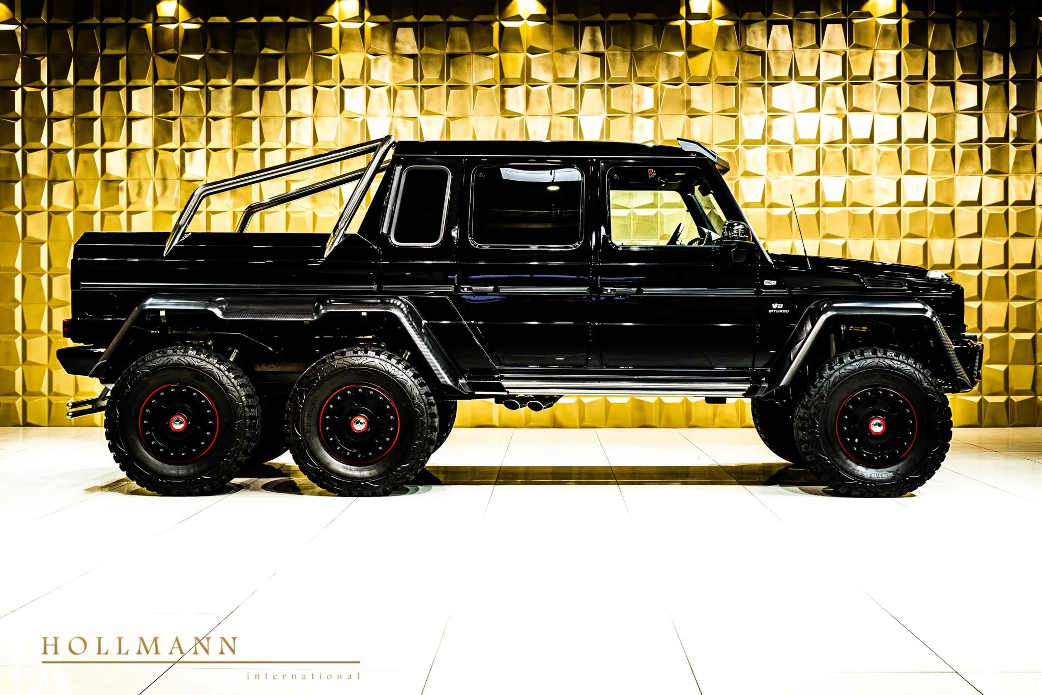 2015 Mercedes-Benz G 63 AMG 6x6 for sale, exterior, Obsidian Black Metallic