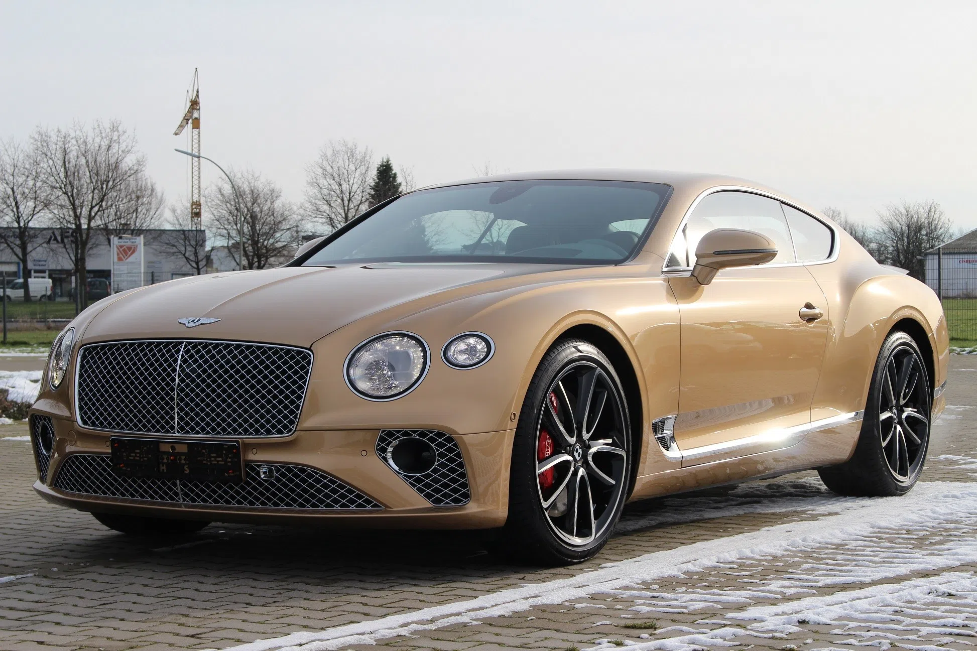 2019 Bentley Continental GT Mulliner 22 for sale, exterior, Camel metallic
