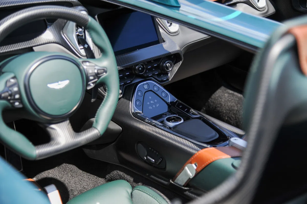 2022 Aston Martin V12 Speedster DBR1 Package interior