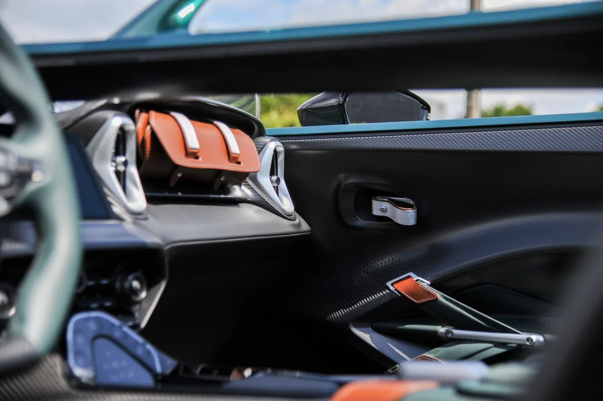 2022 Aston Martin V12 Speedster DBR1 Package interior